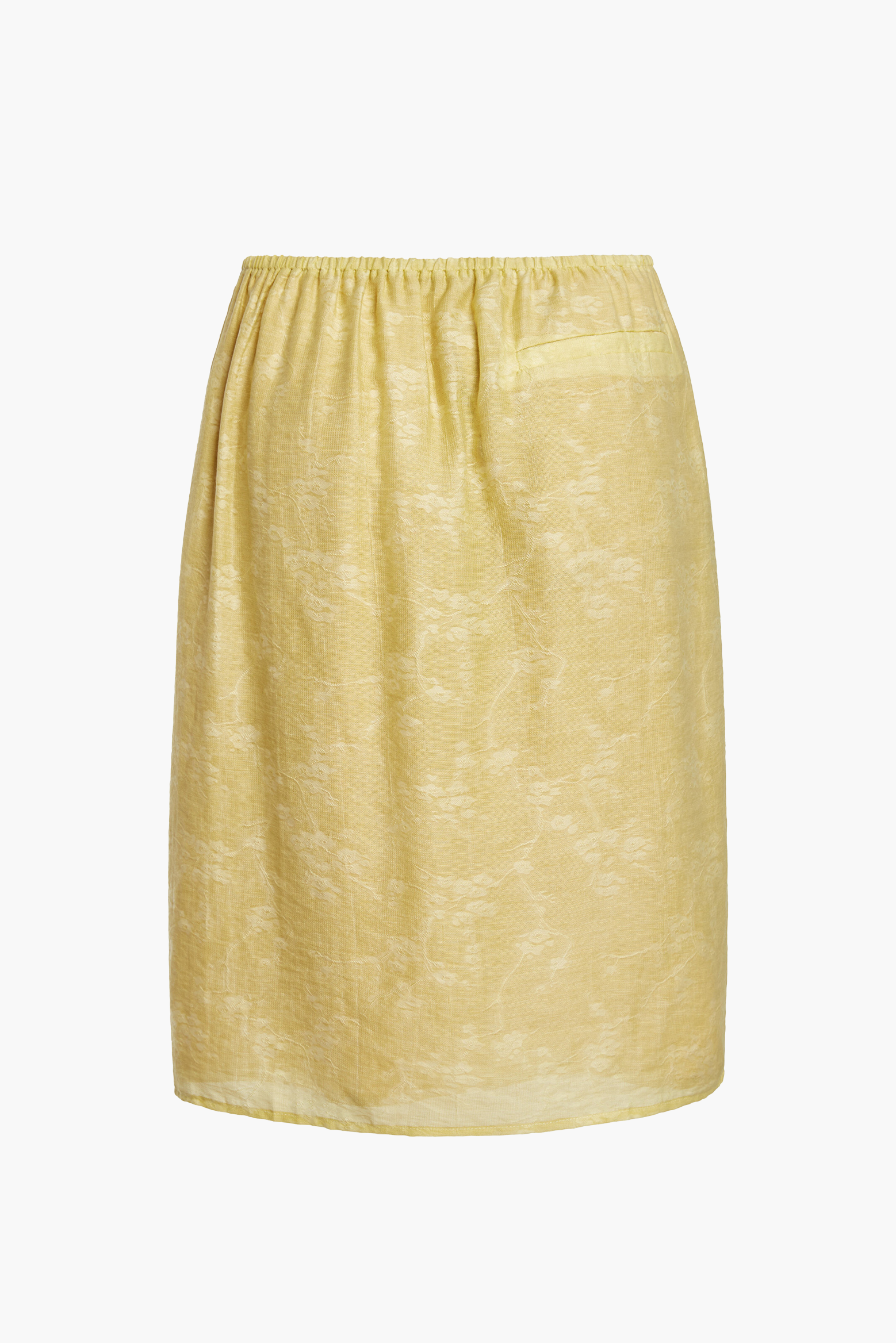 LIGHT LEAK JACQUARD SLIP SKIRT