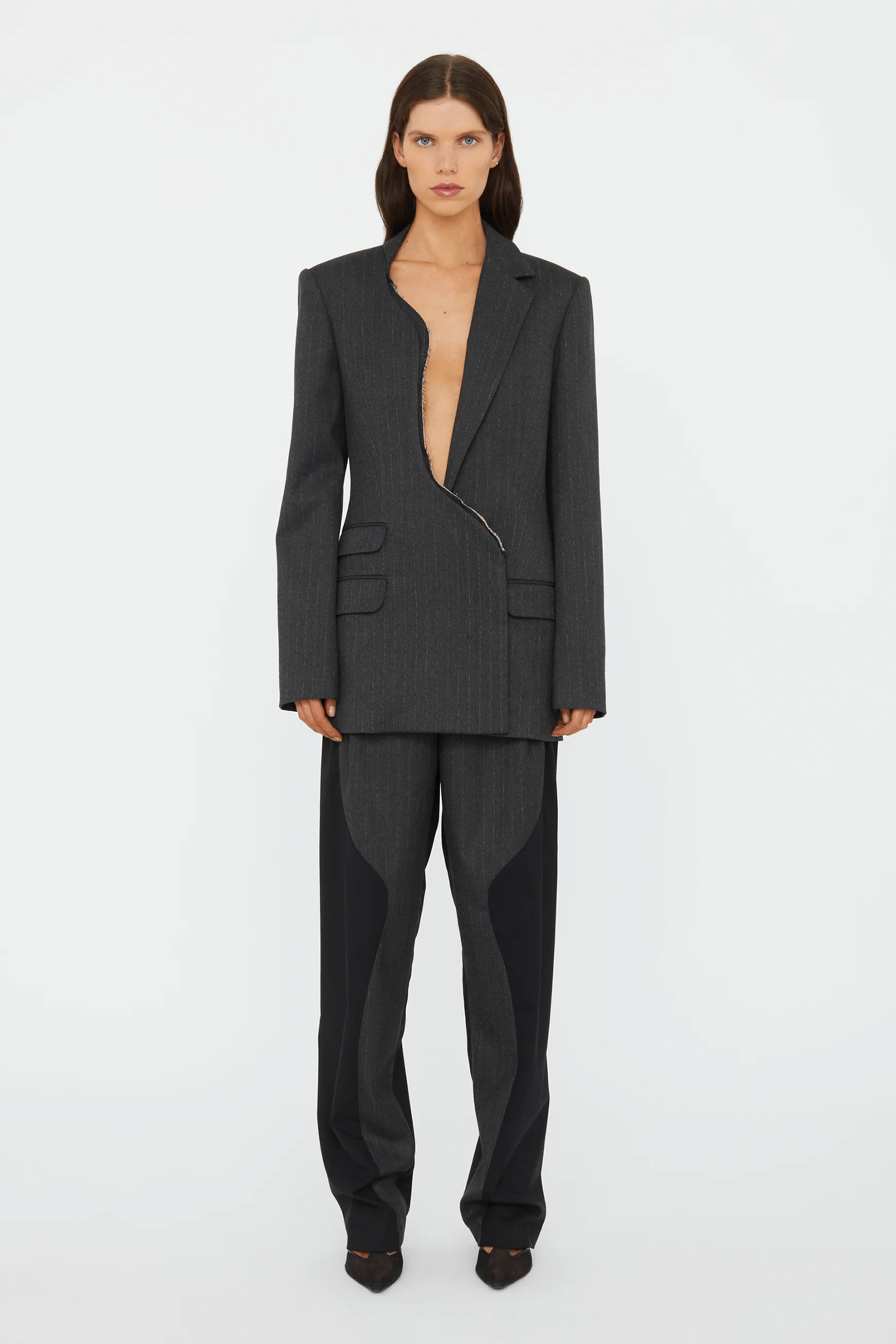 CHRISTOPHER ESBER TORRENT PINSTRIPE BLAZER | THE NEW TREND