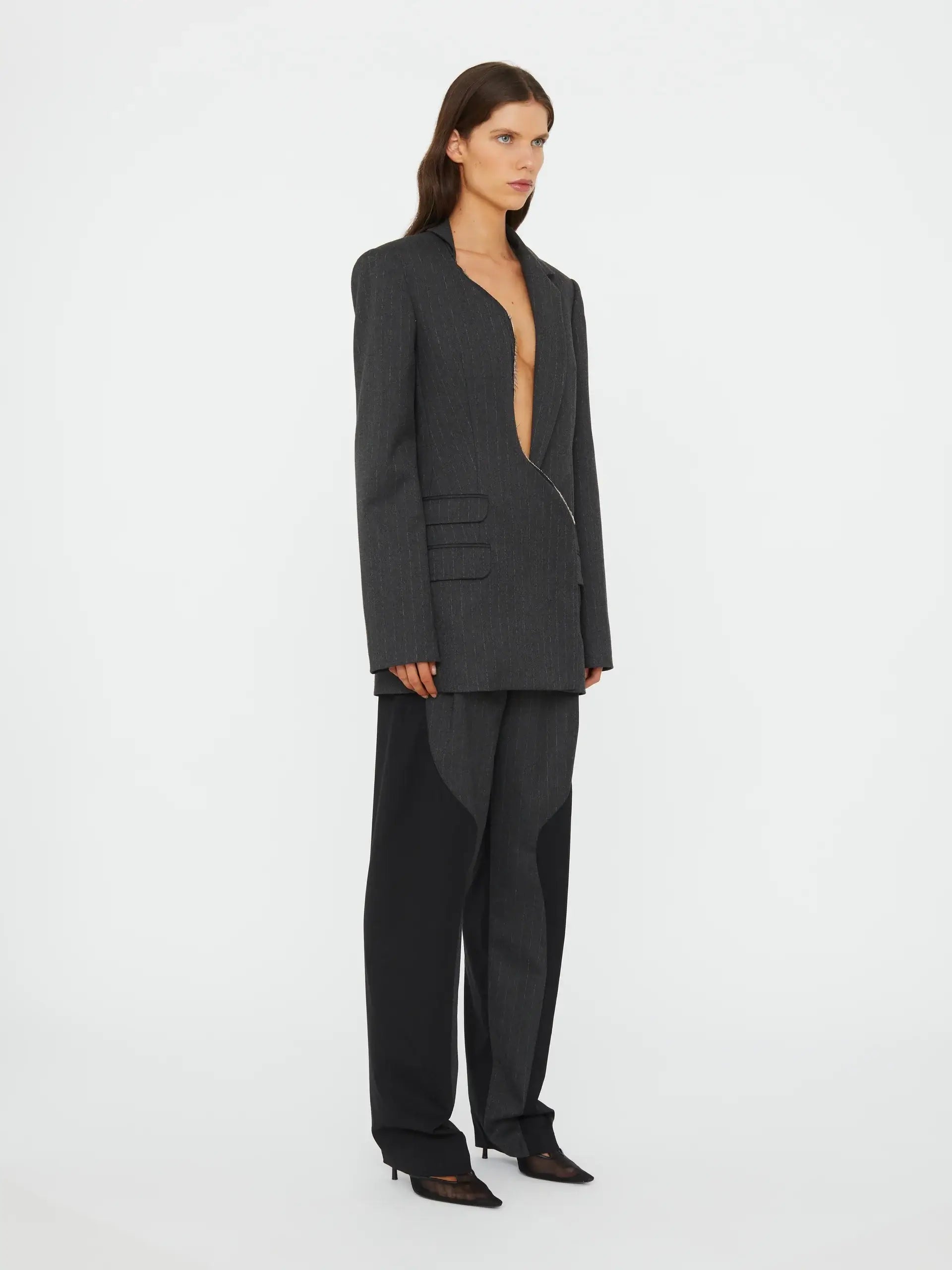 CHRISTOPHER ESBER TORRENT PINSTRIPE BLAZER | THE NEW TREND