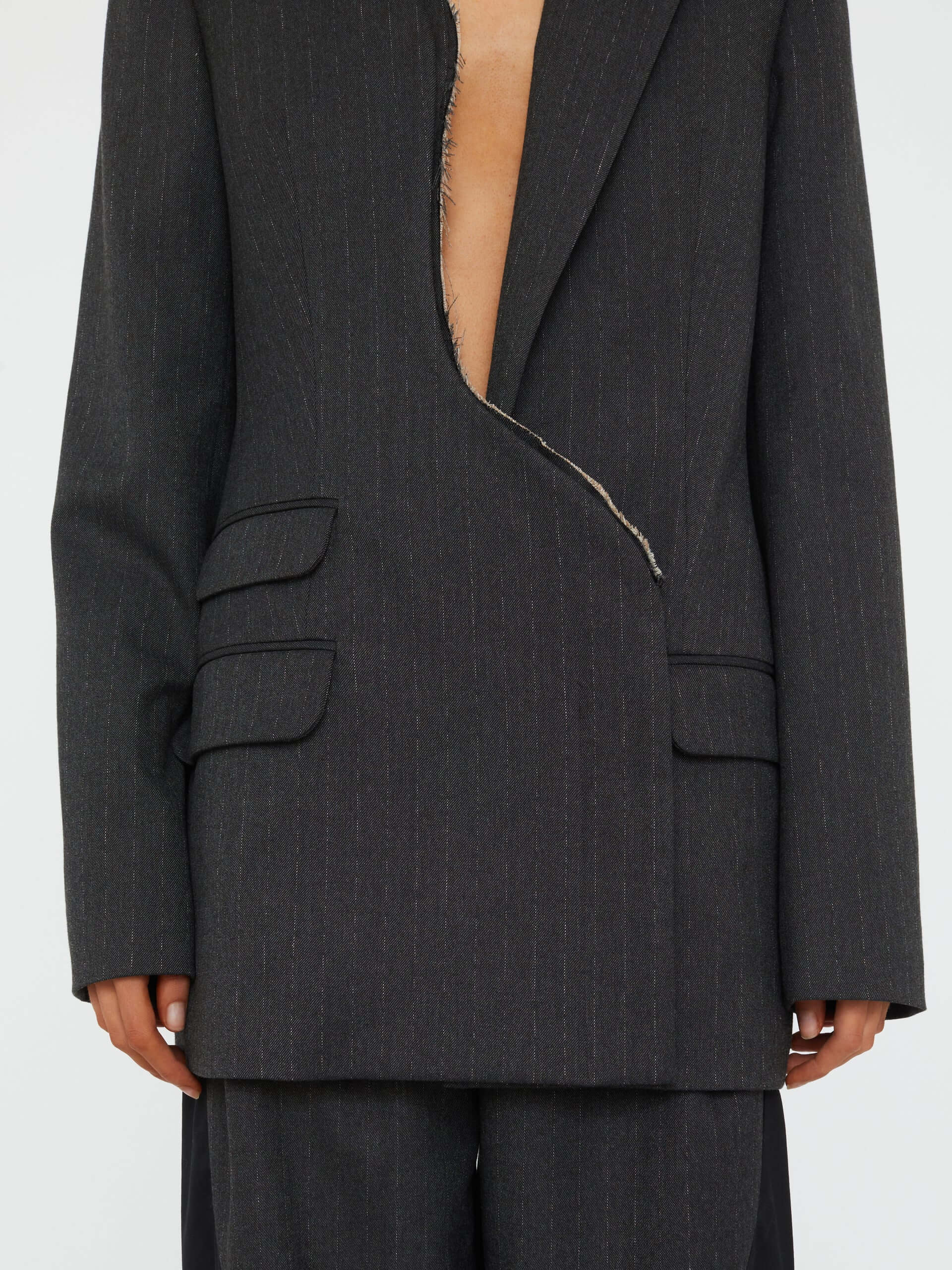 CHRISTOPHER ESBER TORRENT PINSTRIPE BLAZER | THE NEW TREND