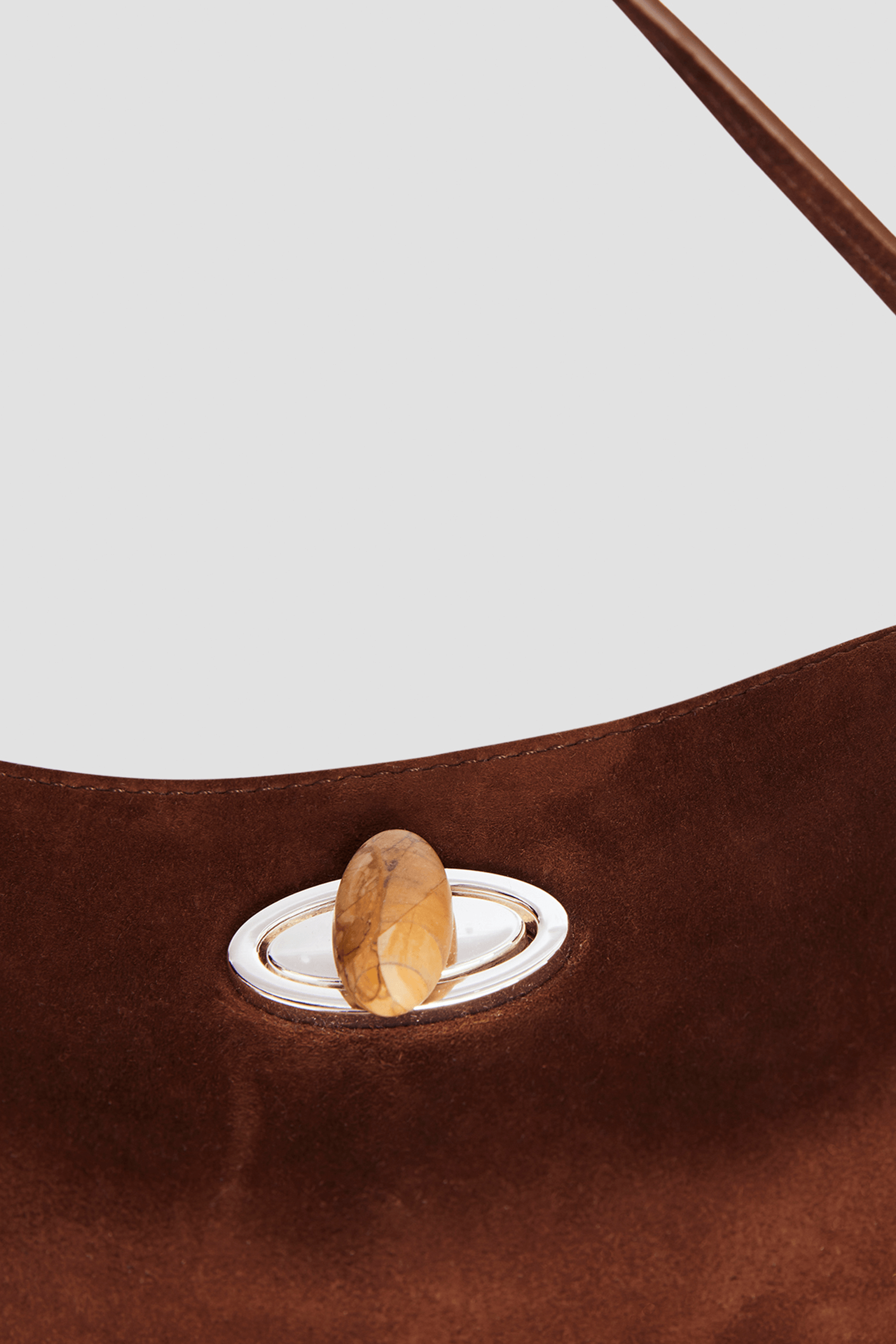 CHRISTOPHER ESBER TURNLOCK SUEDE MINI SHOULDER BAG | THE NEW TREND
