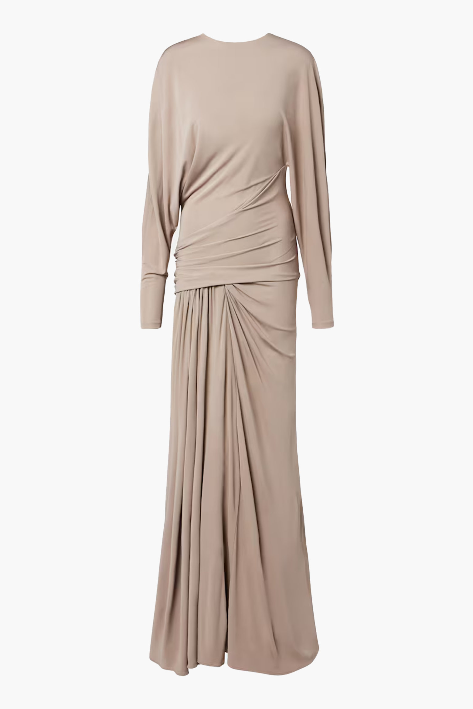 VALA JERSEY DRAPE DRESS