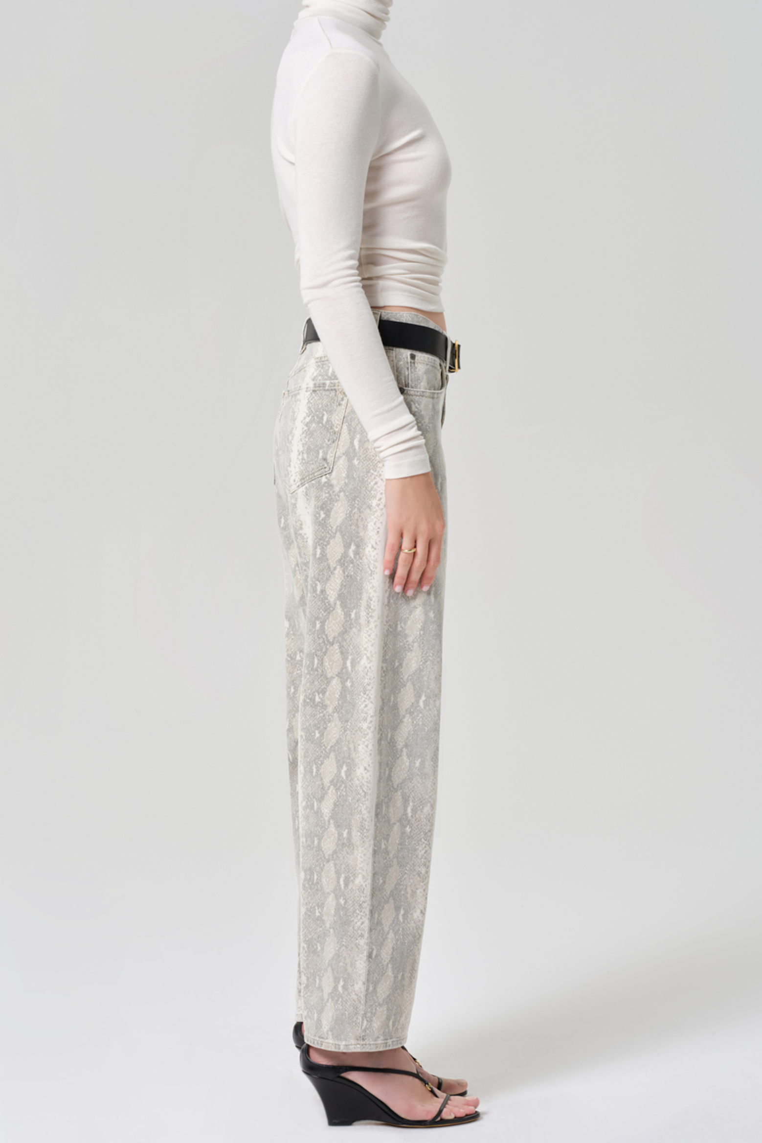 CITIZENS OF HUMANITY MIRO LONG 29 PYTHON | THE NEW TREND