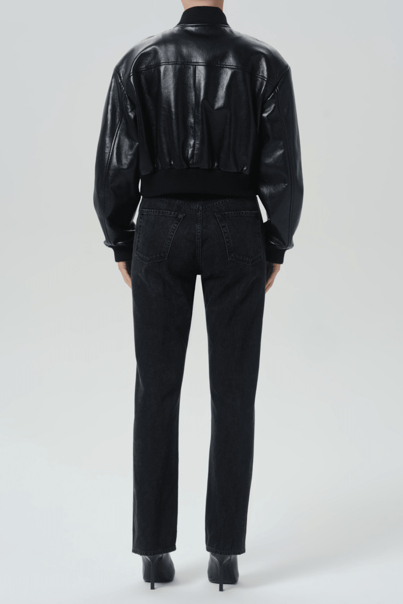 90'S FRENCH HIGH RISE STRAIGHT LEG JEAN