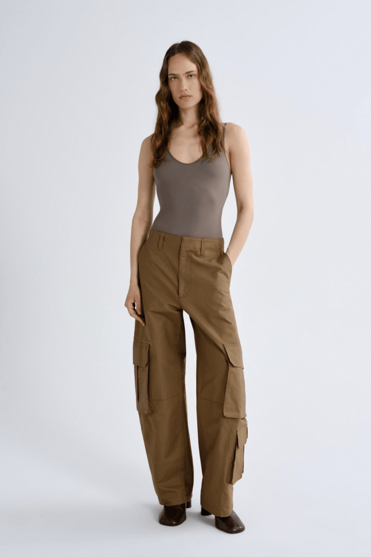 AMBIKA UTILITY PANT IN SATEEN