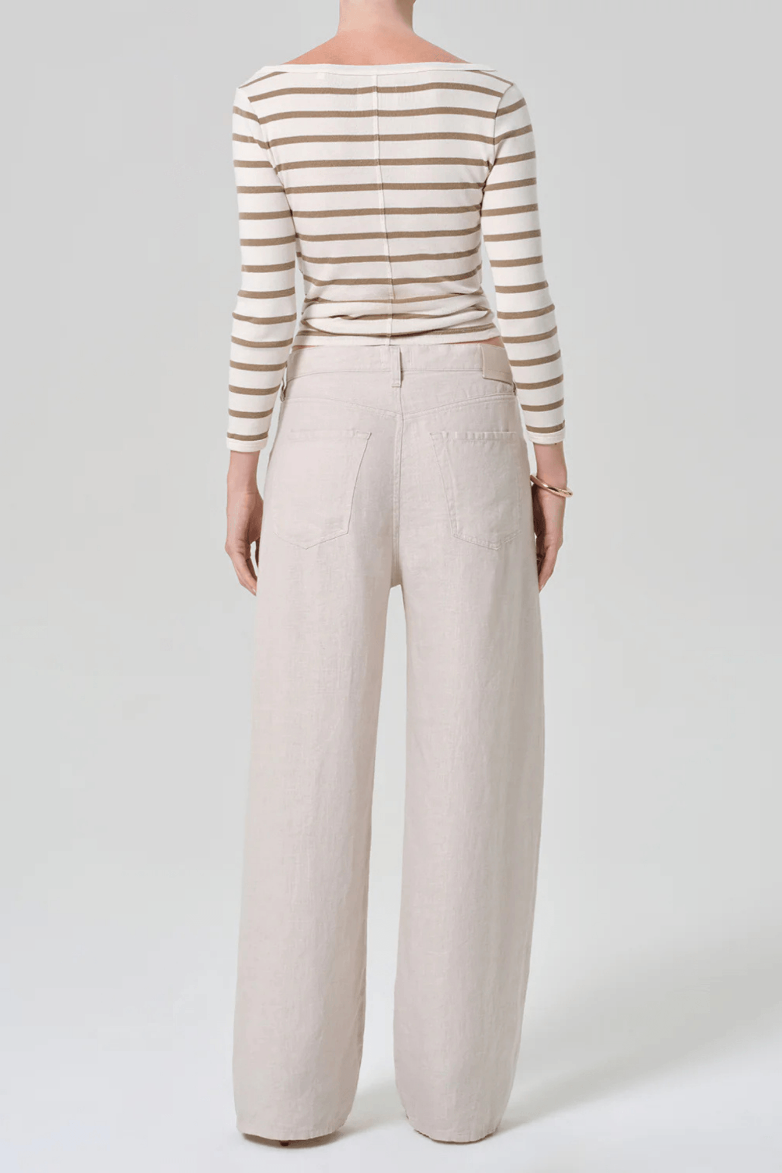 BRYNN DRAWSTRING LINEN TROUSER