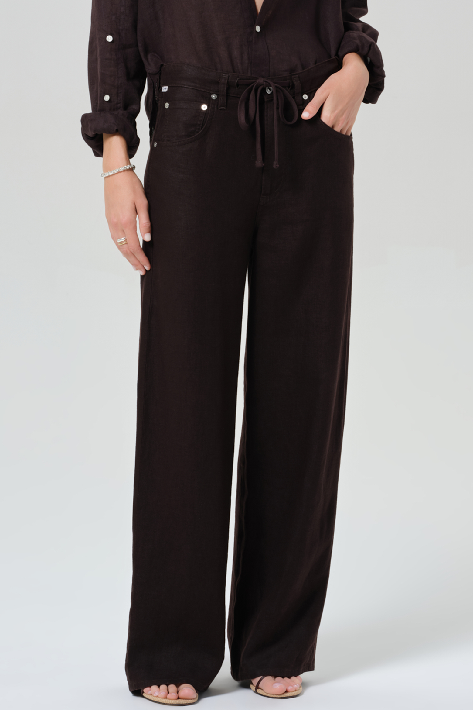 CITIZENS OF HUMANITY  BRYNN DRAWSTING TROUSER | THE NEW TREND