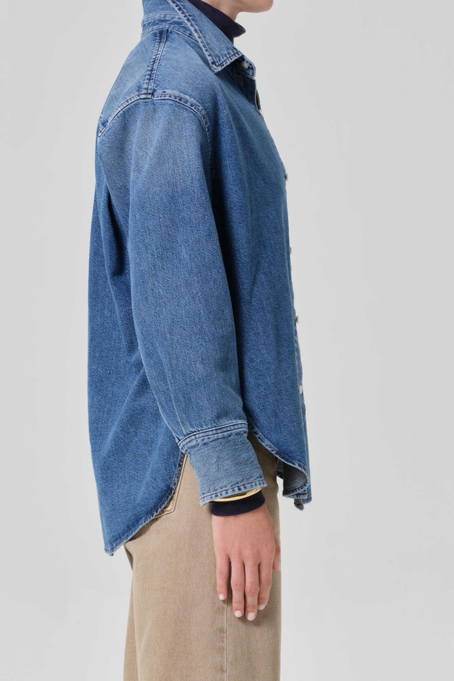 CITIZENS OF HUMANITY CARTER SHIRT IN CHAYA | THE NEW TREND