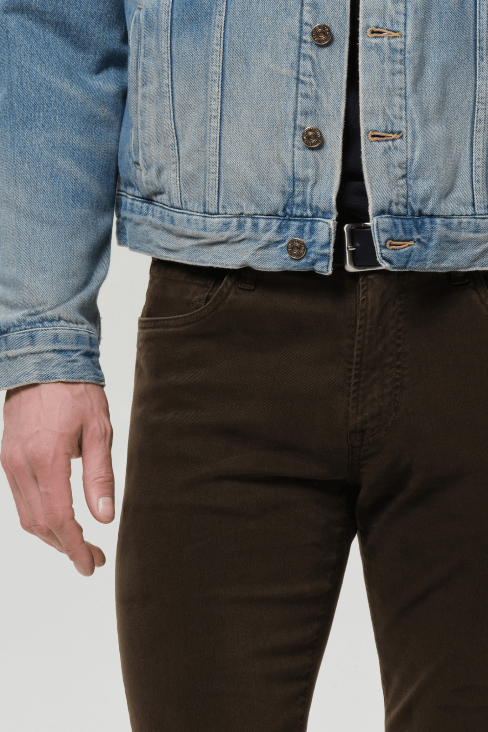 ELIJAH STRAIGHT CASHMERE DENIM