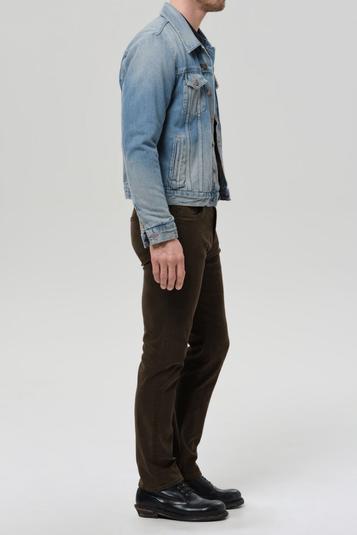 ELIJAH STRAIGHT CASHMERE DENIM
