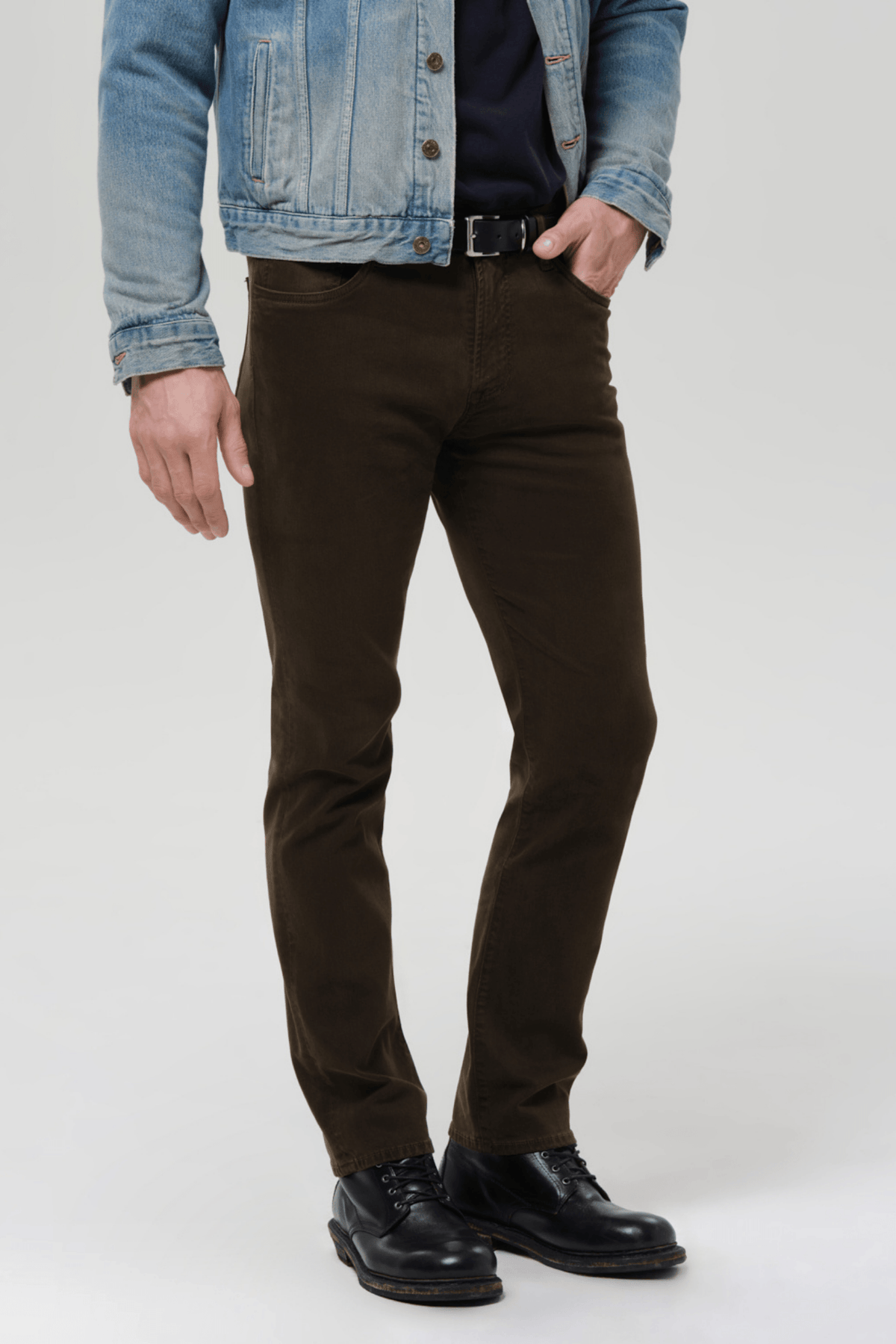 ELIJAH STRAIGHT CASHMERE DENIM