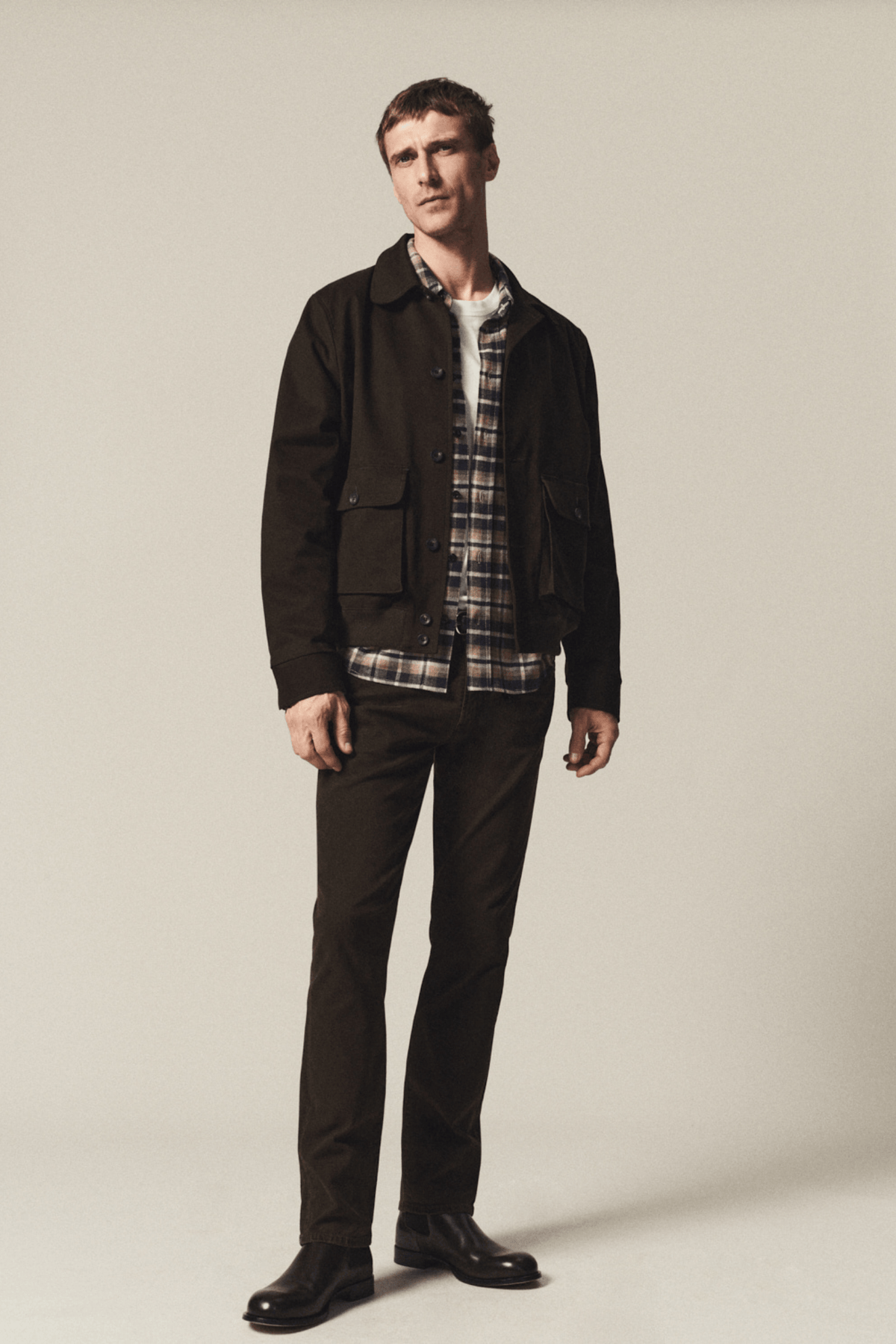 ELIJAH STRAIGHT CASHMERE DENIM