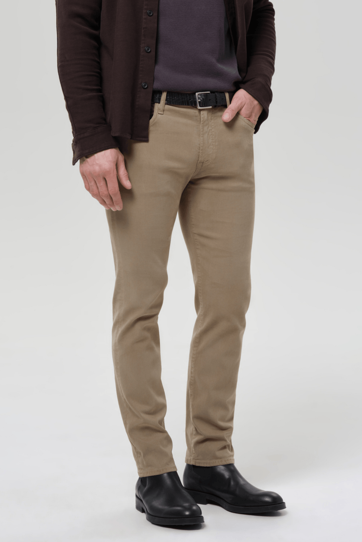 ELIJAH STRAIGHT CASHMERE DENIM