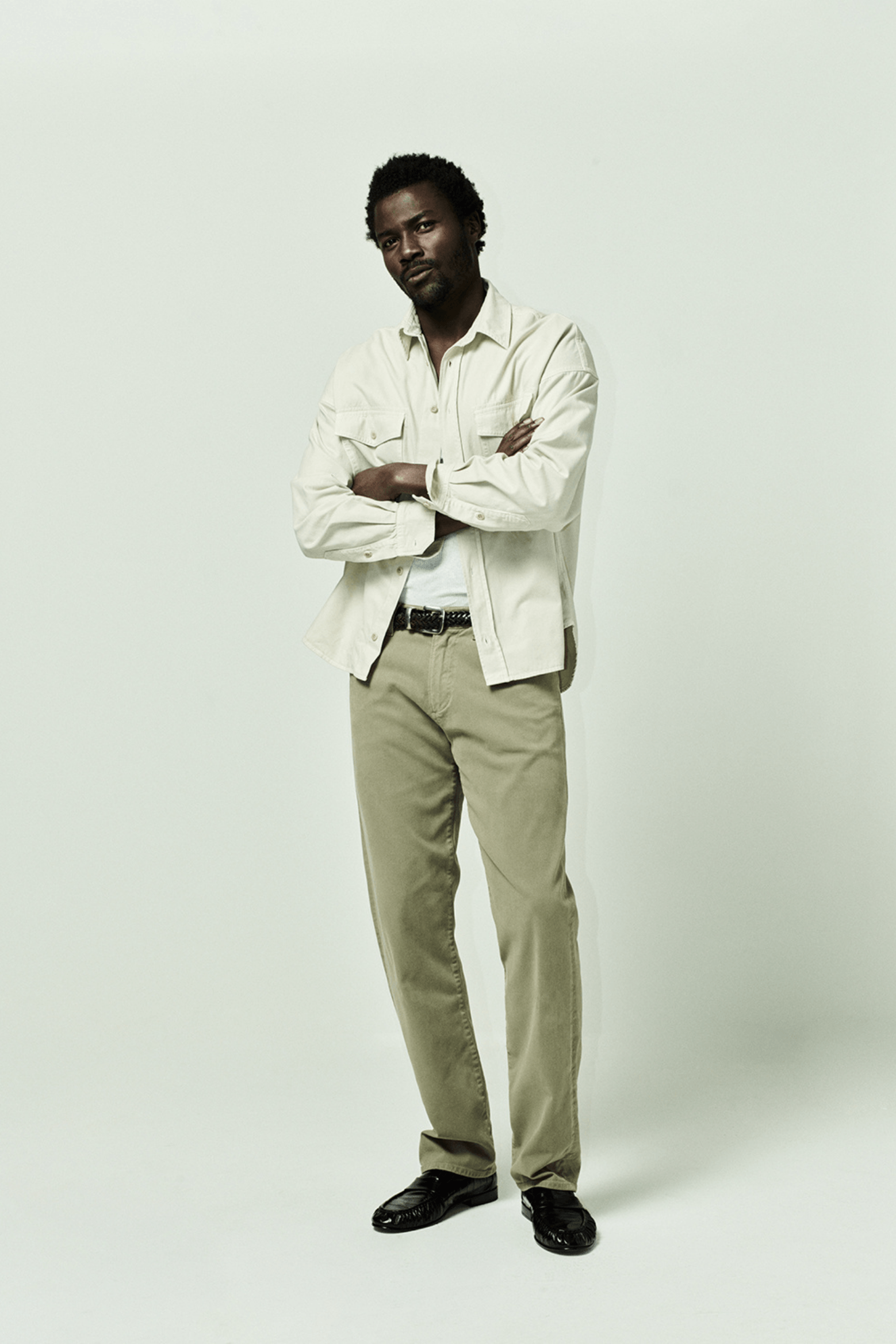 ELIJAH STRAIGHT CASHMERE DENIM