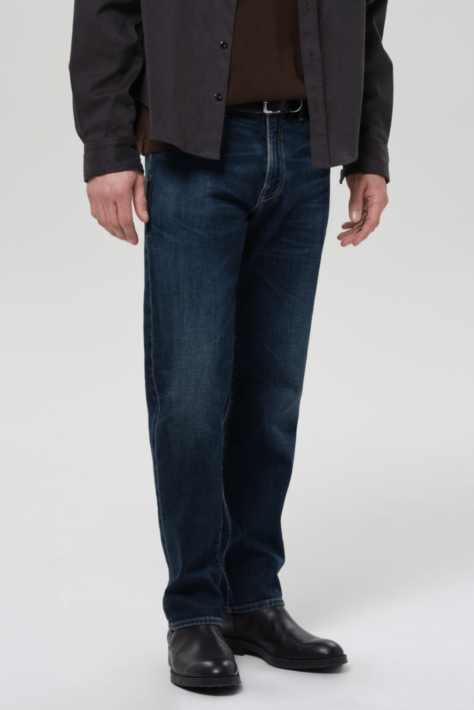 ELIJAH STRAIGHT CASHMERE DENIM