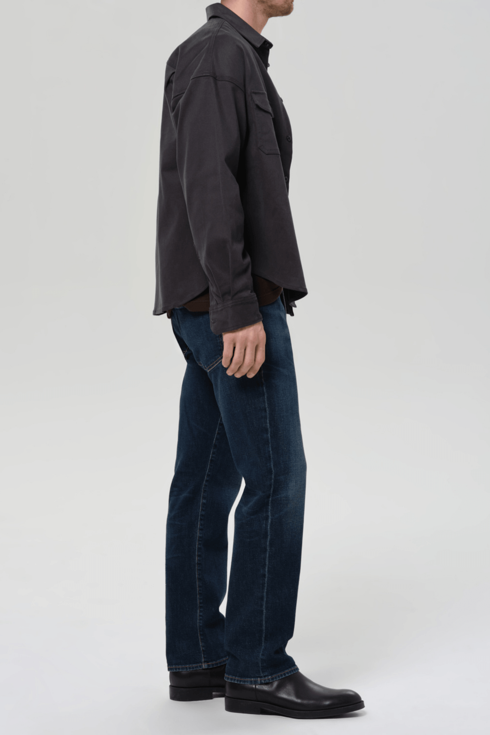 ELIJAH STRAIGHT CASHMERE DENIM