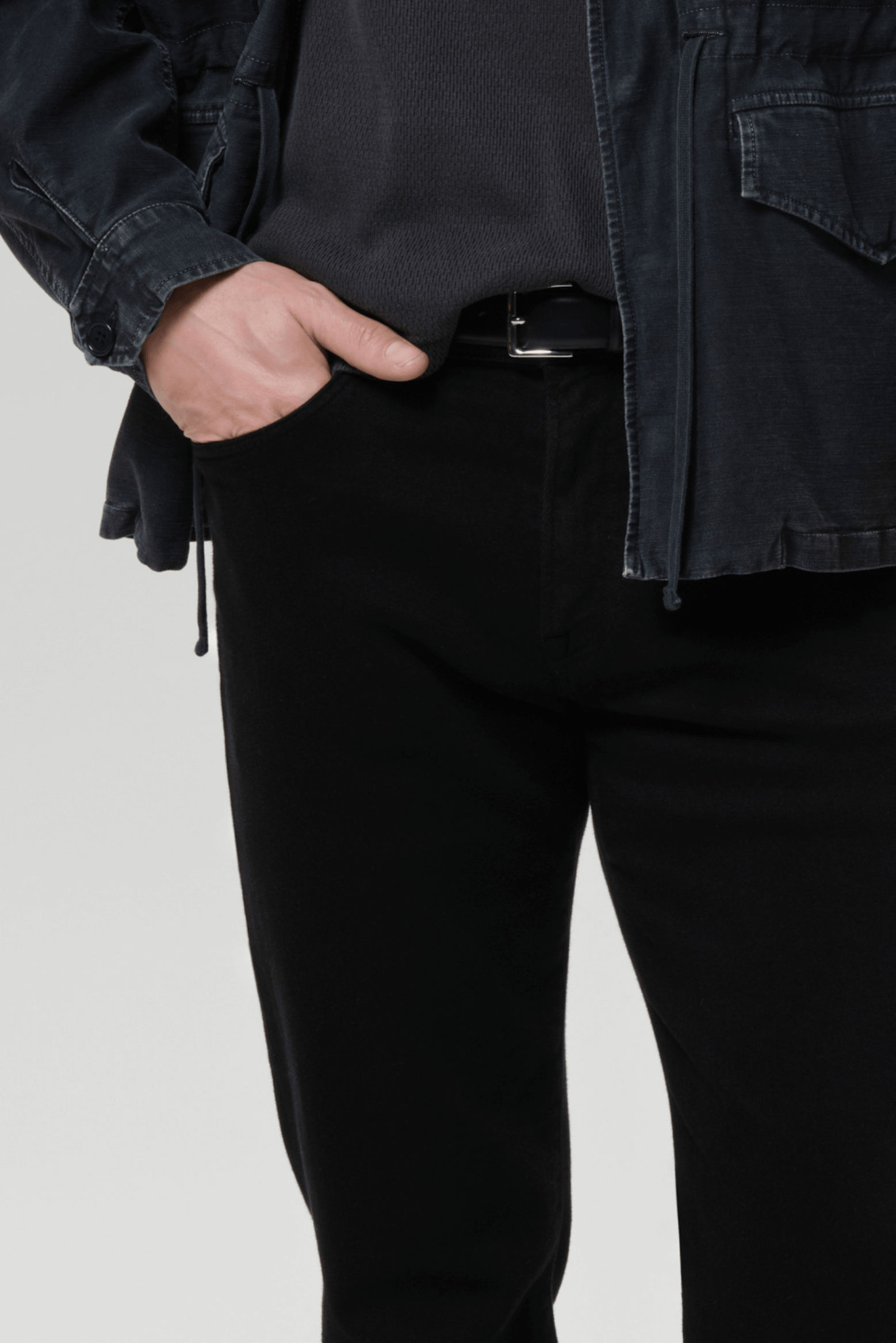 ELIJAH STRAIGHT CASHMERE DENIM