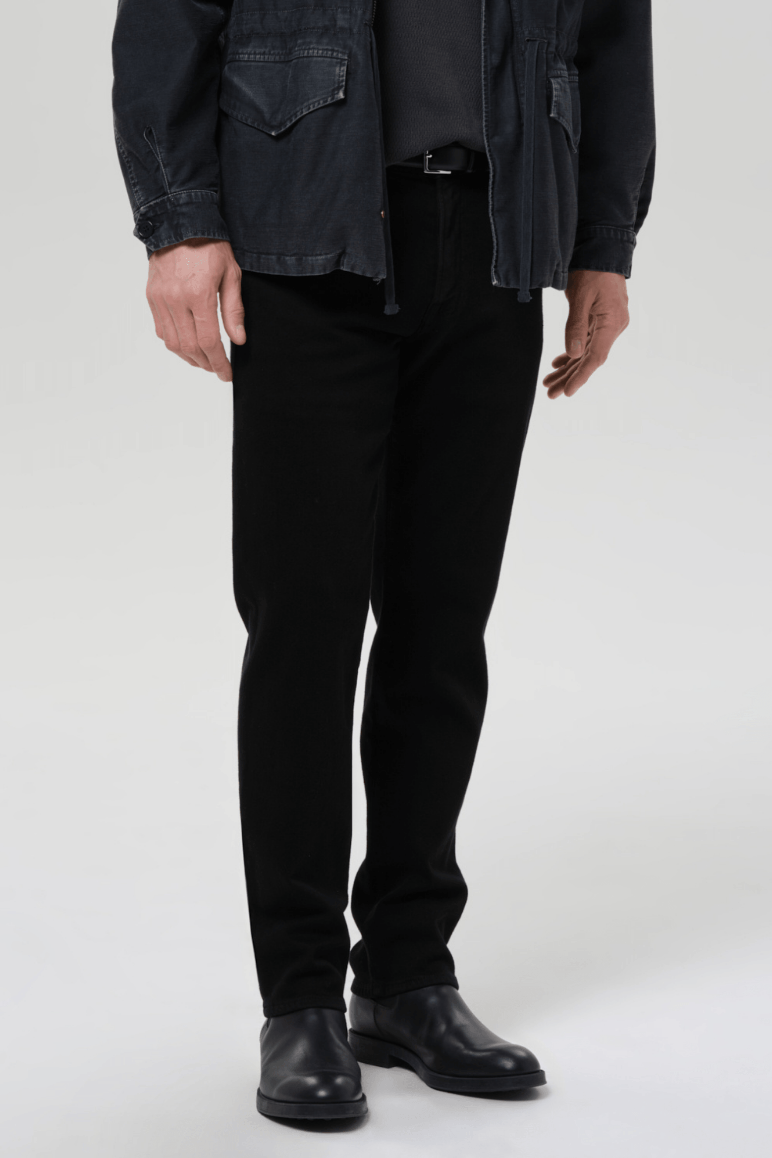 ELIJAH STRAIGHT CASHMERE DENIM