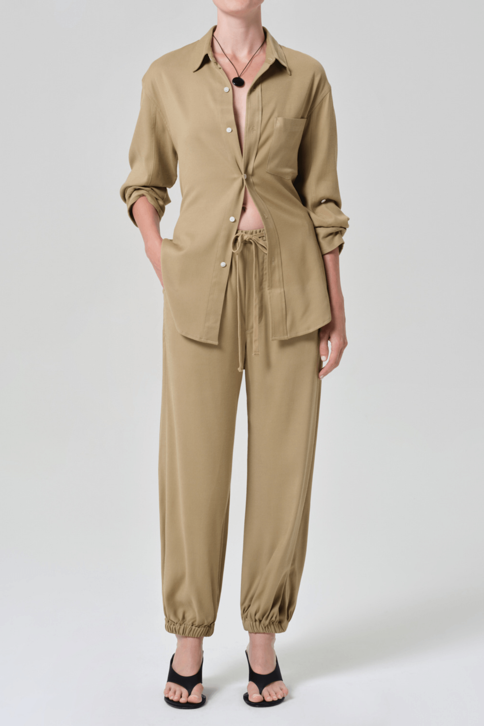 KAYLA SHIRT IN PORTOFINO TWILL