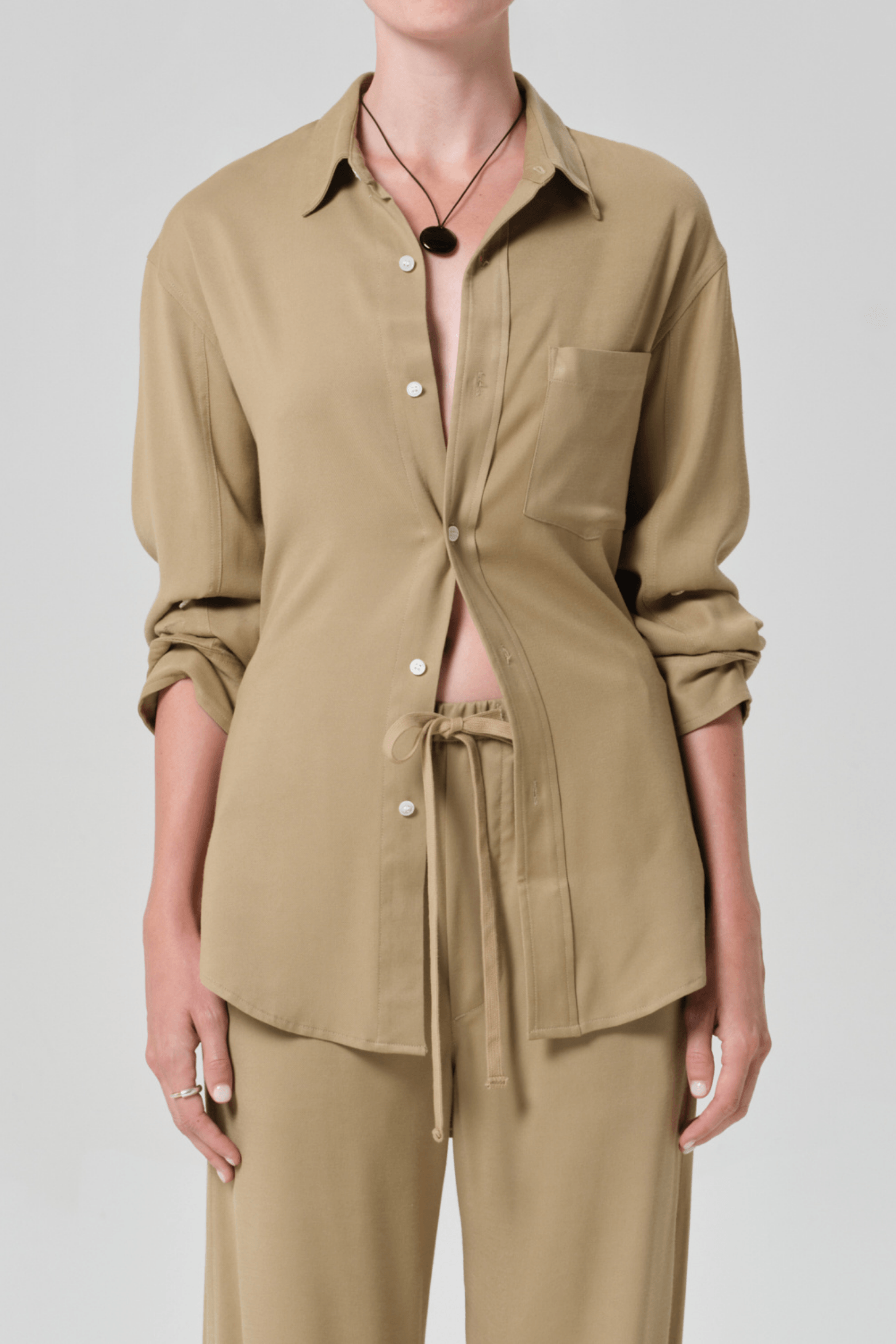 KAYLA SHIRT IN PORTOFINO TWILL