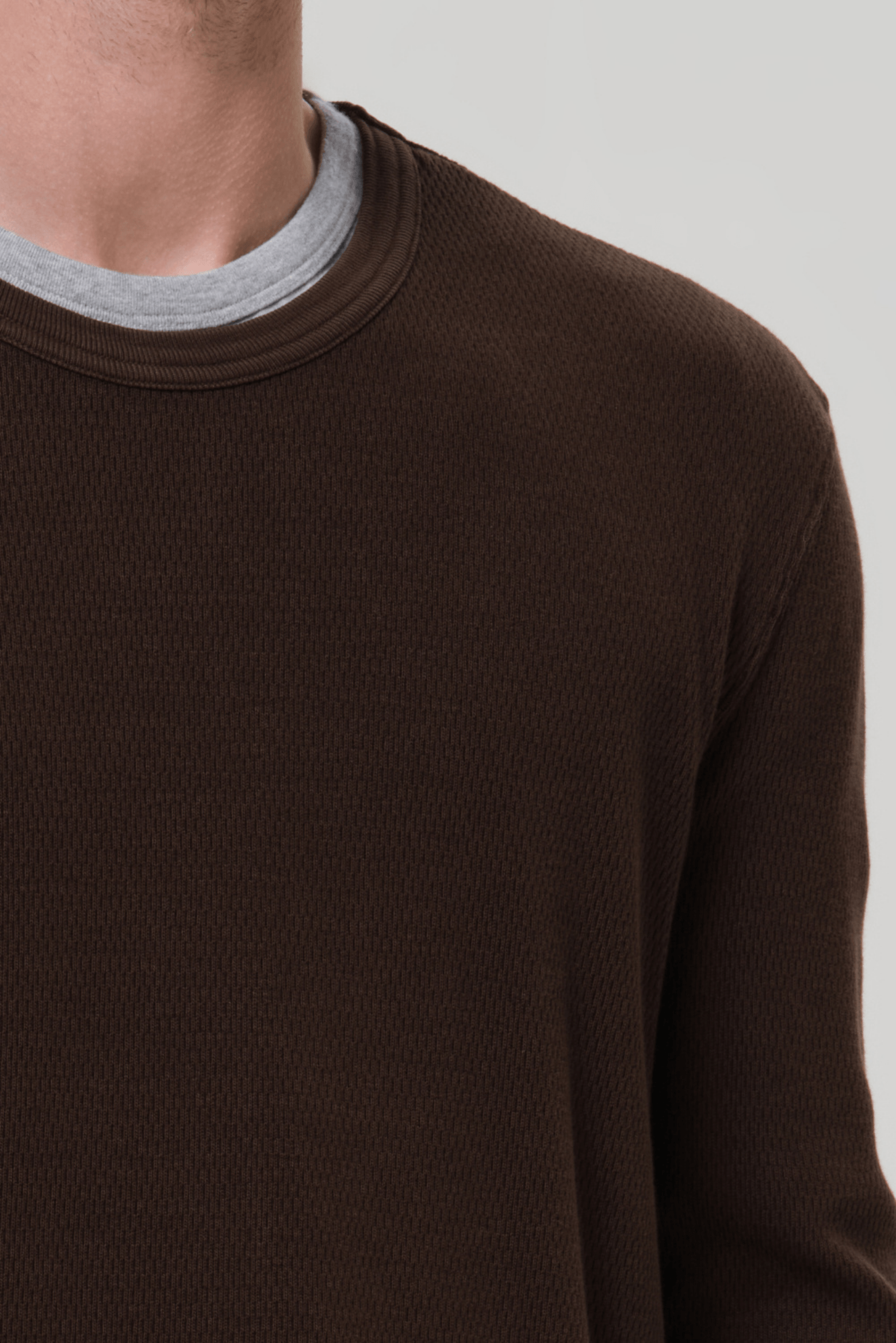 WAFFLE CREWNECK