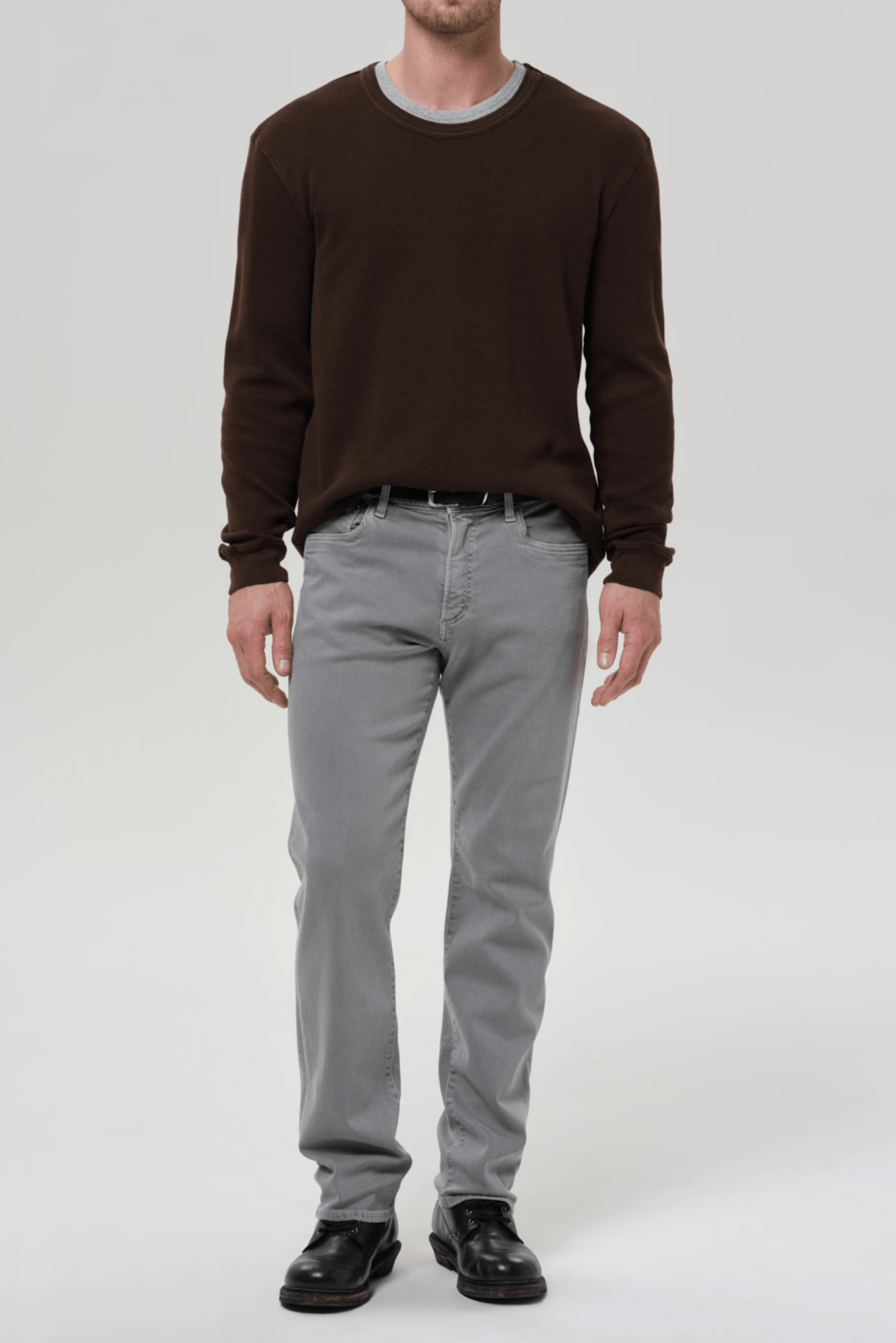 WAFFLE CREWNECK