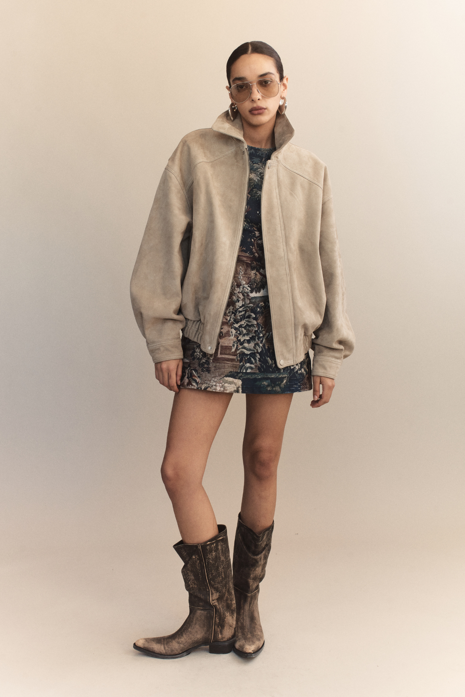 COURTNEY ZHENG SS26 LEATHER BOMBER | THE NEW TREND