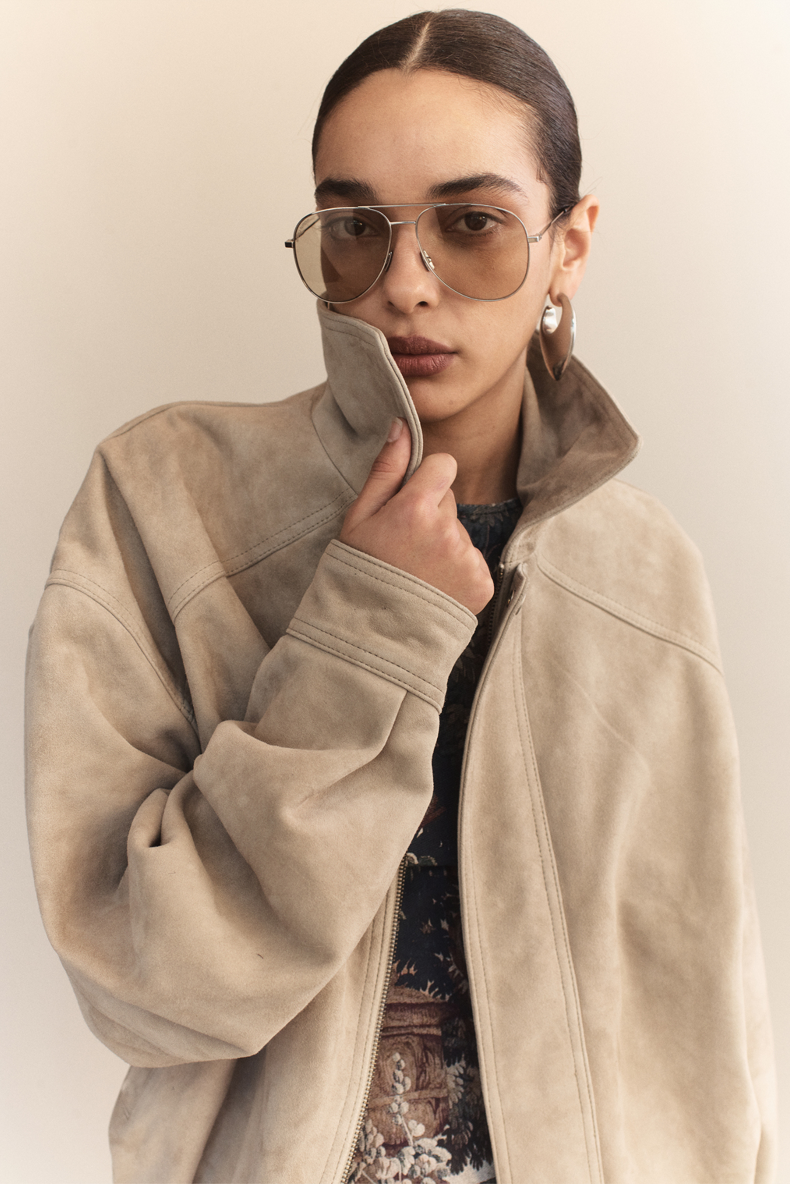 COURTNEY ZHENG SS26 LEATHER BOMBER | THE NEW TREND
