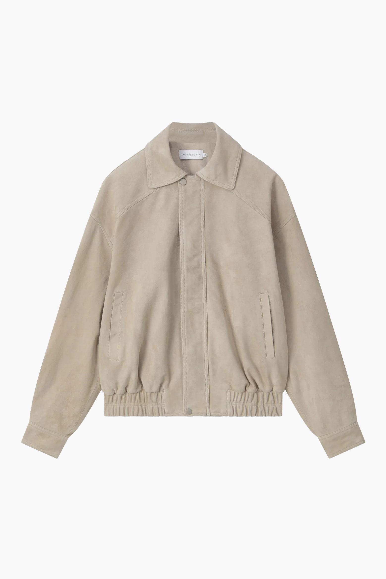 LEATHER BOMBER