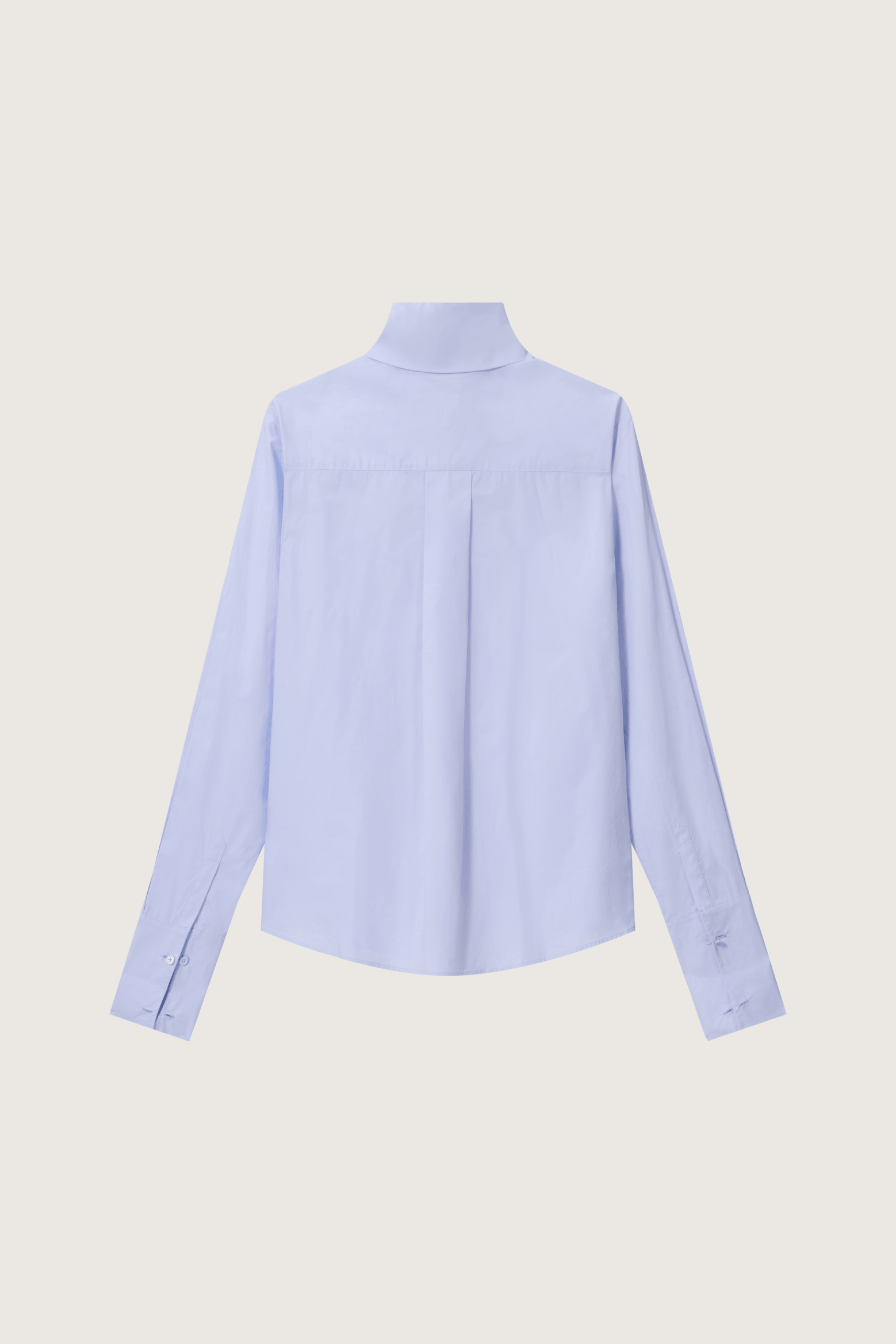 MANON HIGH NECK POPLIN SHIRT