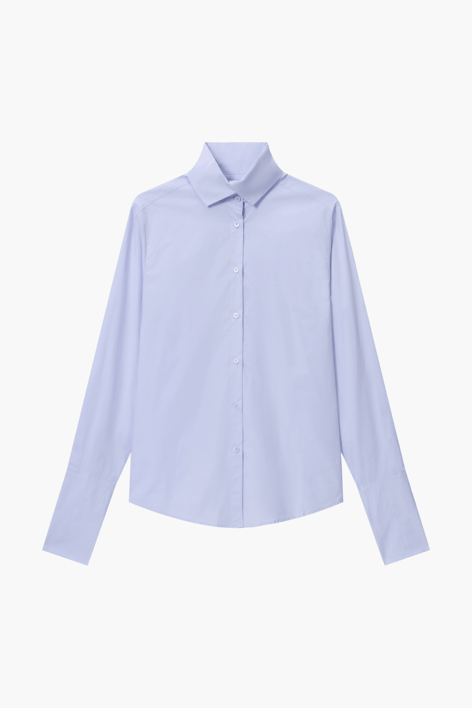 MANON HIGH NECK POPLIN SHIRT