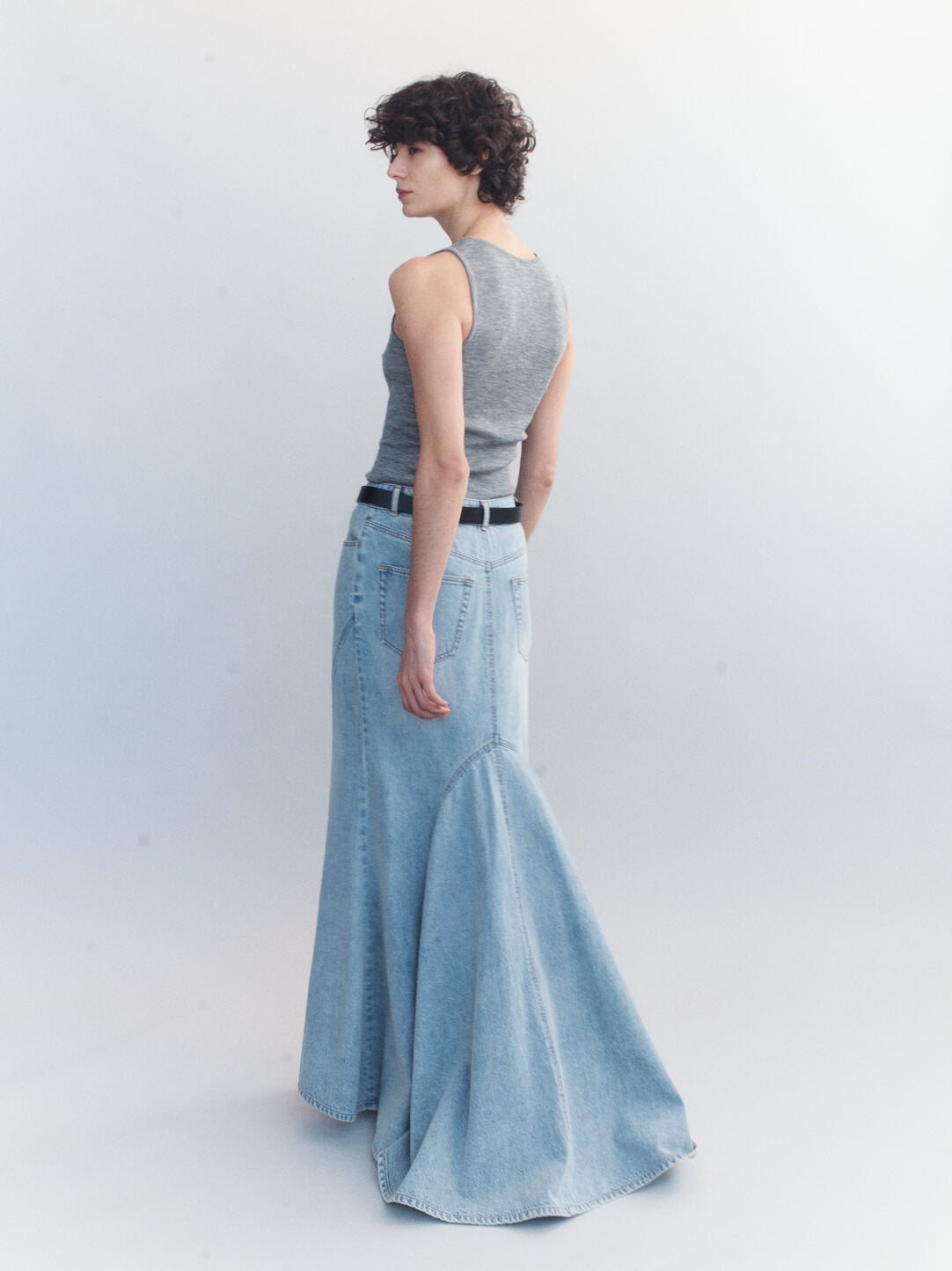 COURTNEY ZHENG ELYSIA DENIM MERMAID SKIRT | THE NEW TREND