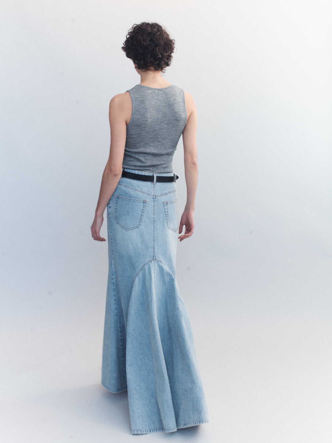 COURTNEY ZHENG ELYSIA DENIM MERMAID SKIRT | THE NEW TREND