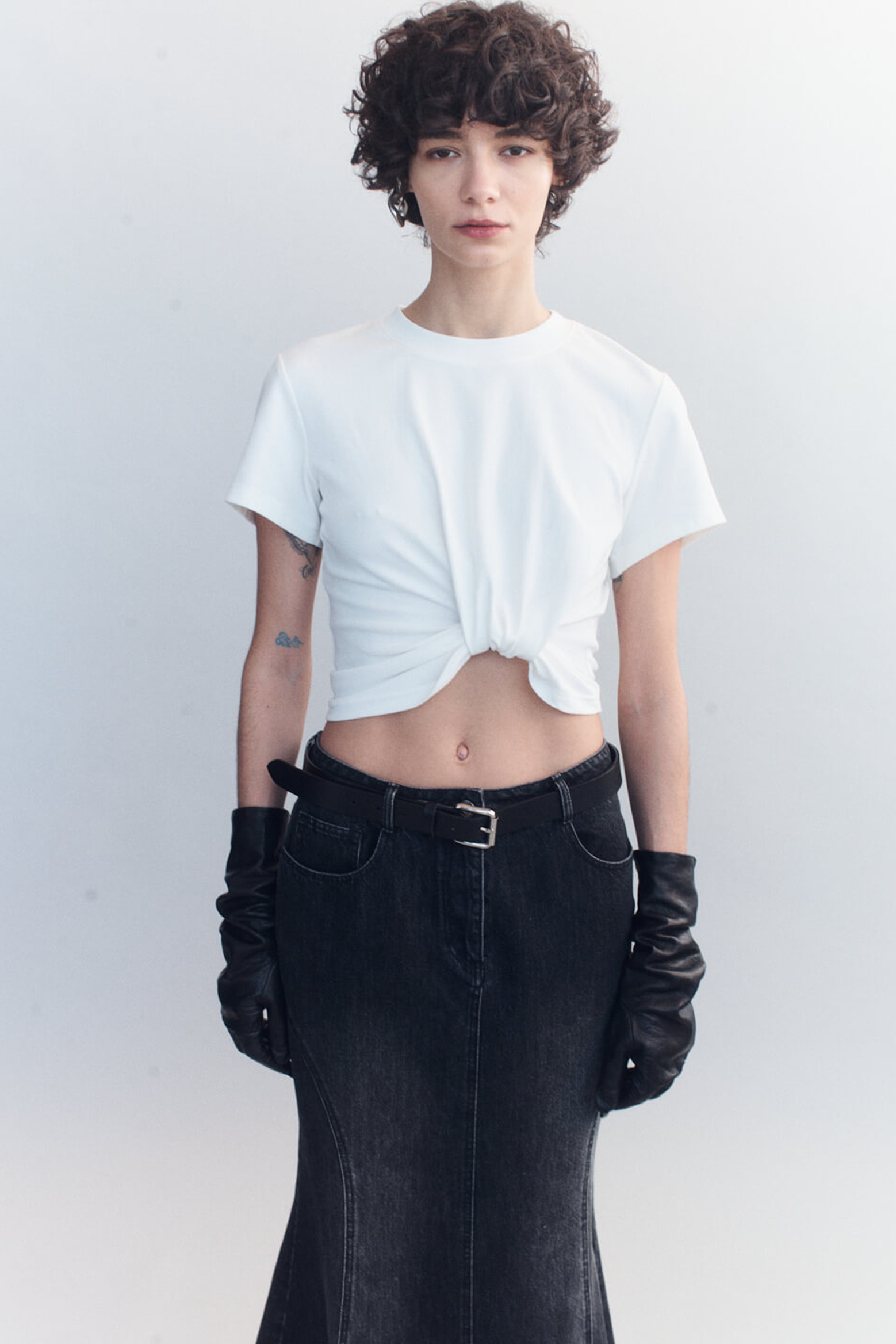 COURTNEY ZHENG ELARA TUCK TEE | THE NEW TREND