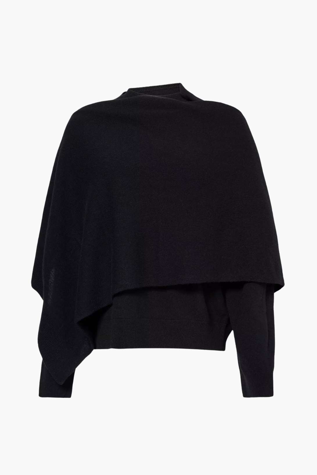 ADDISON - CASHMERE WOOL KNIT SCARF TOP