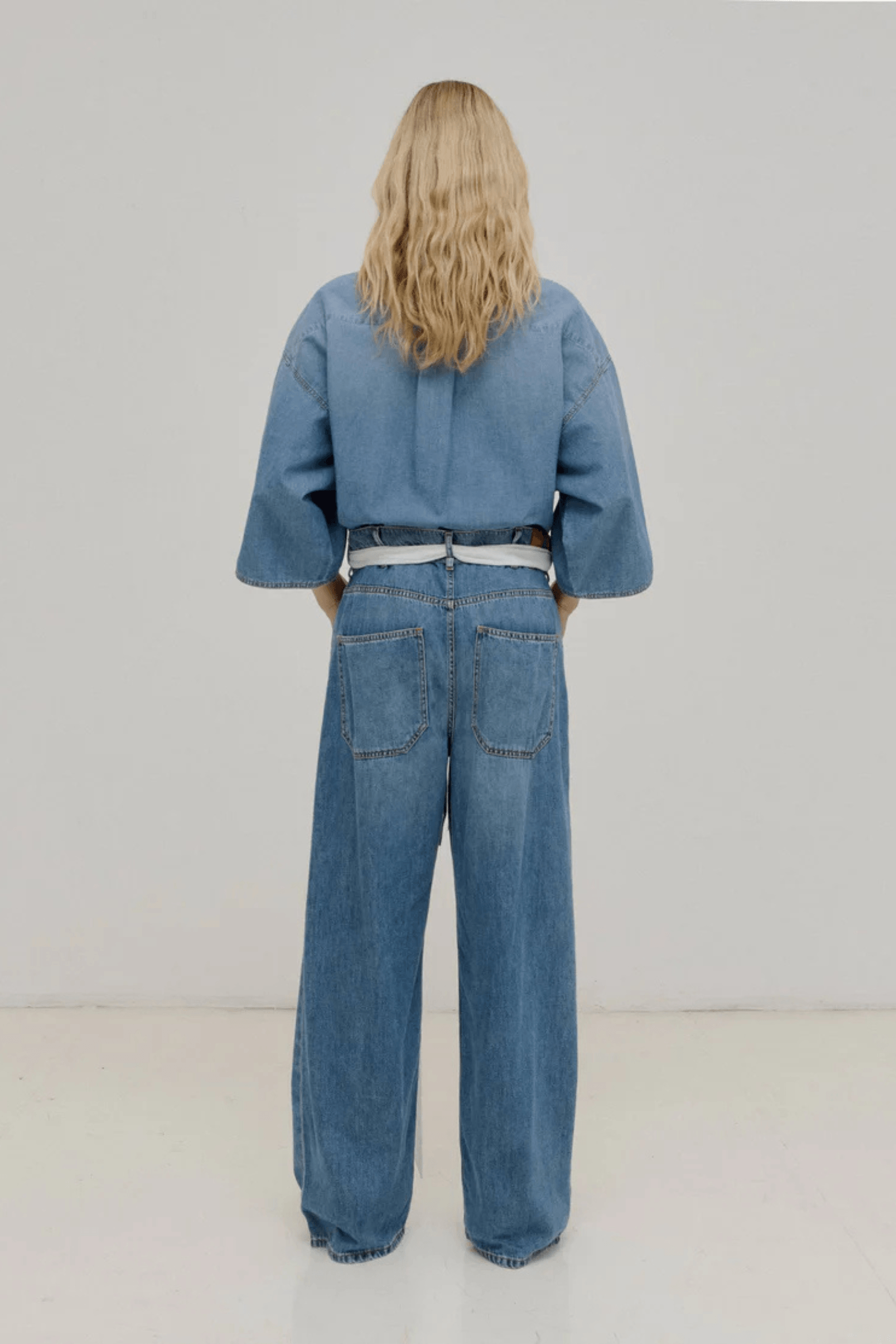 DALILA - FOULARD ADORNED DENIM