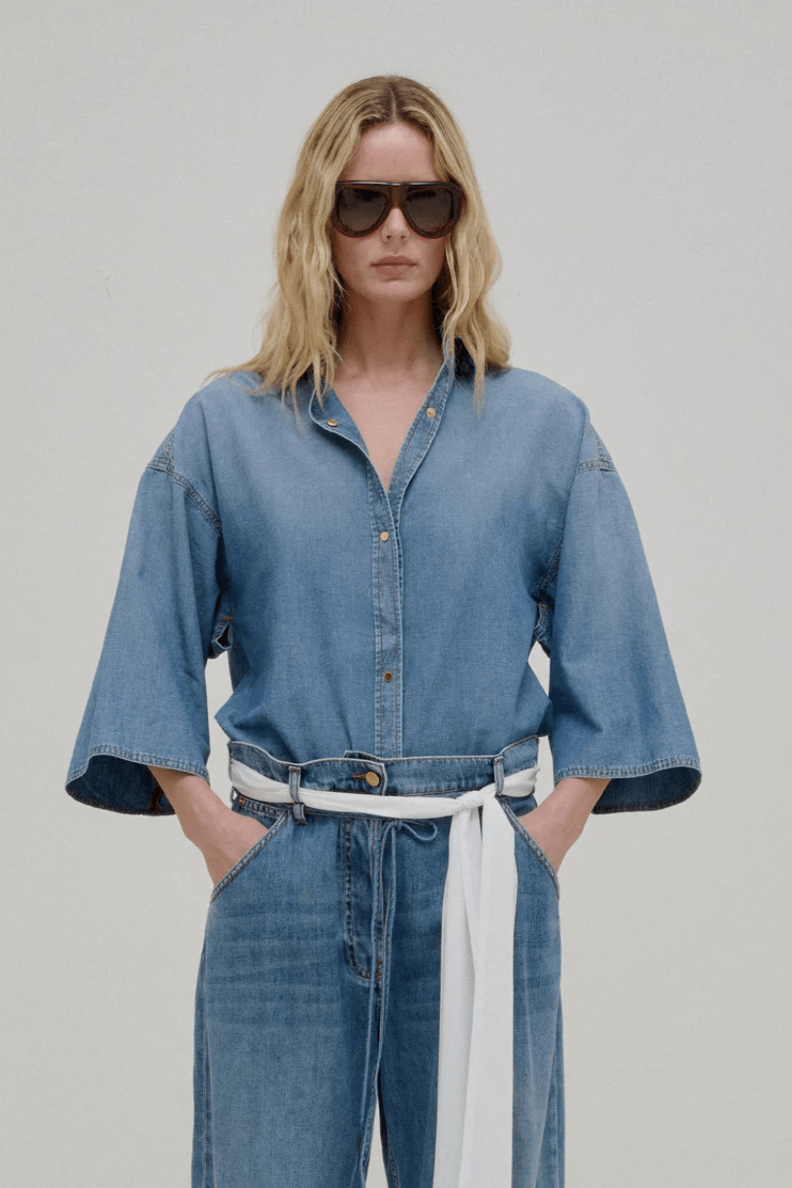 DORA - CHAMBRAY SHIRT
