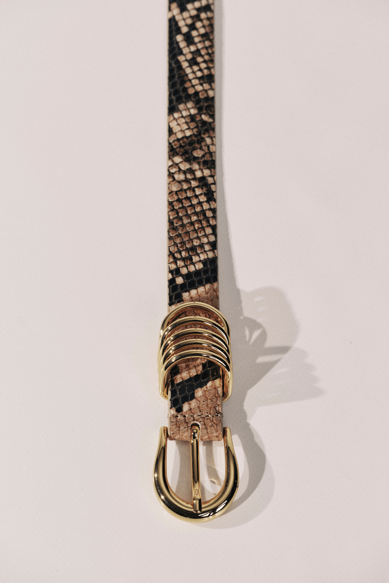 HOLLYHOCK SNAKE GOLD BELT
