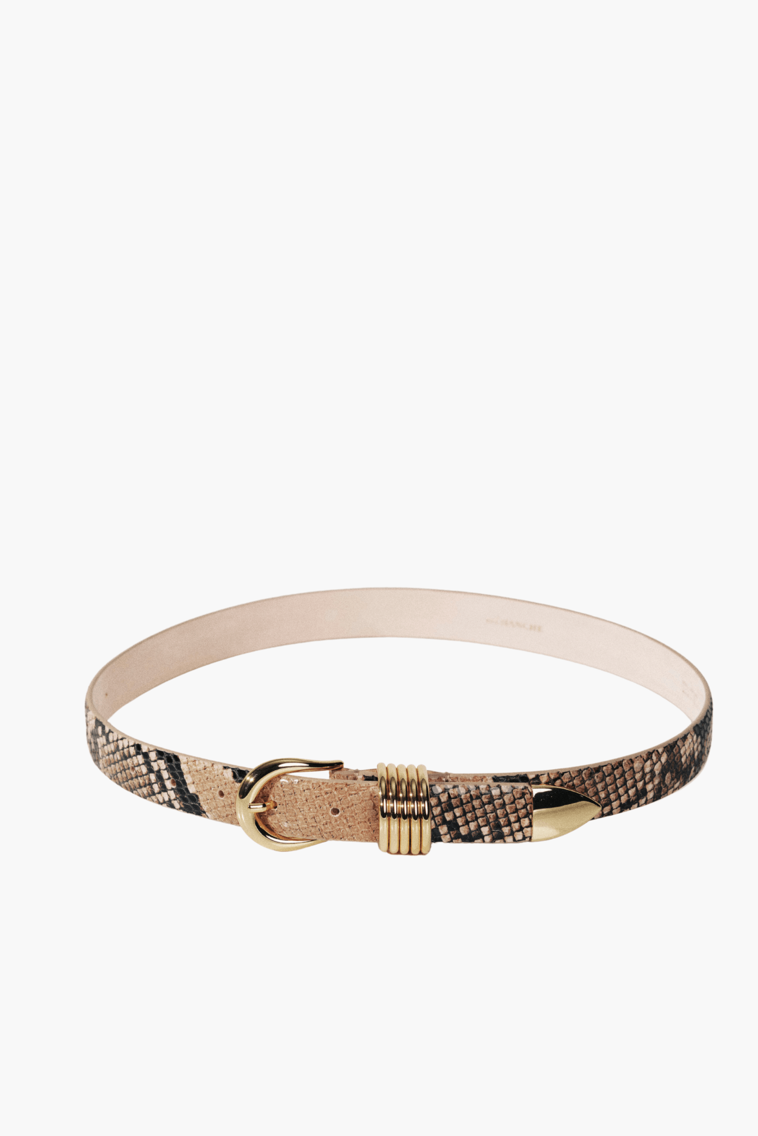 HOLLYHOCK SNAKE GOLD BELT