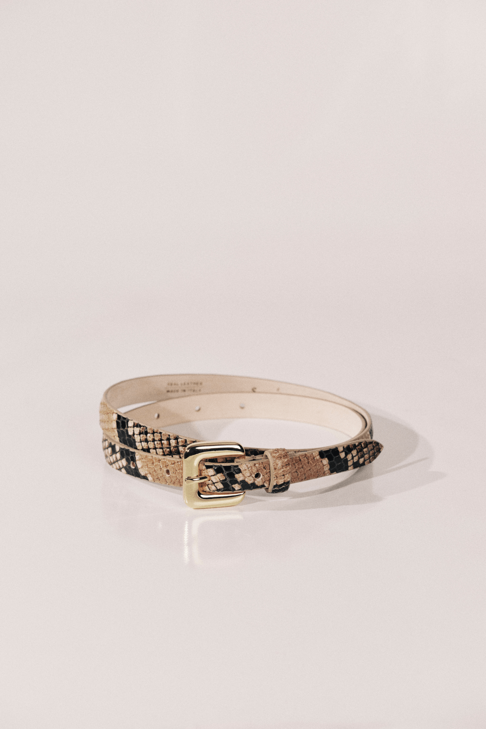 MARA SNAKE GOLD BELT