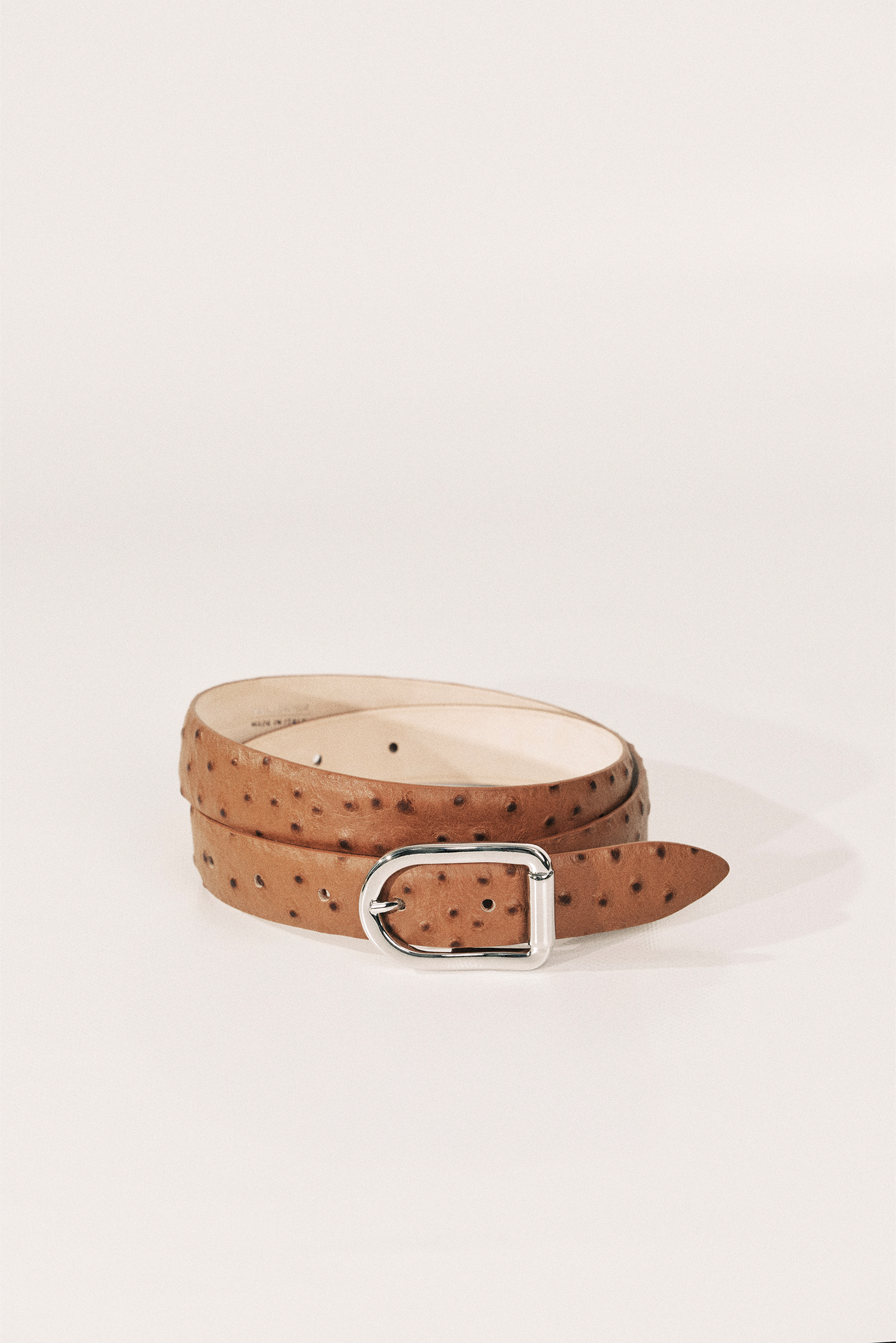 DÉHANCHE MIJA OSTRICH BELT | THE NEW TREND