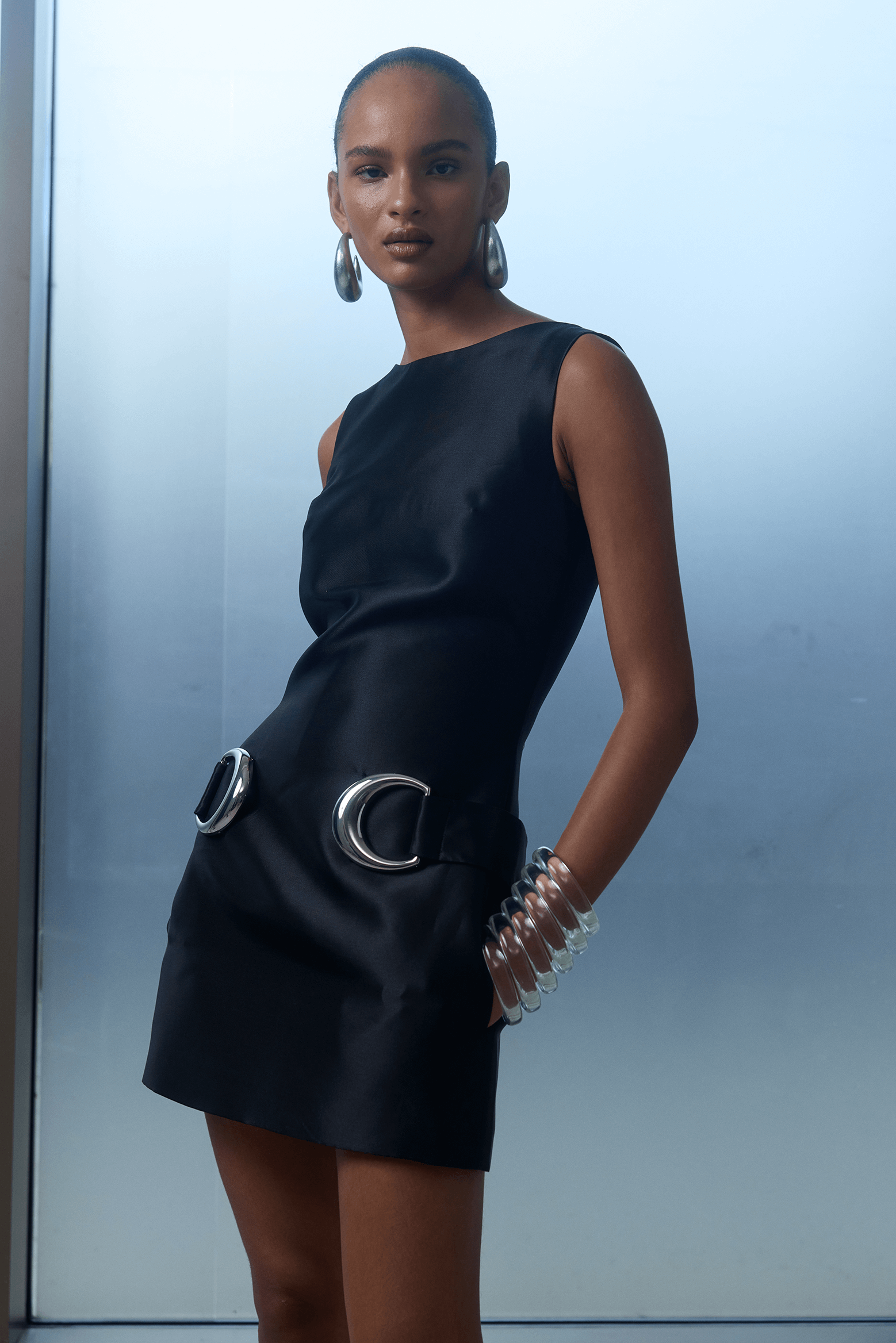 DE LA VALI AYDA MINI DRESS BLACK | THE NEW TREND