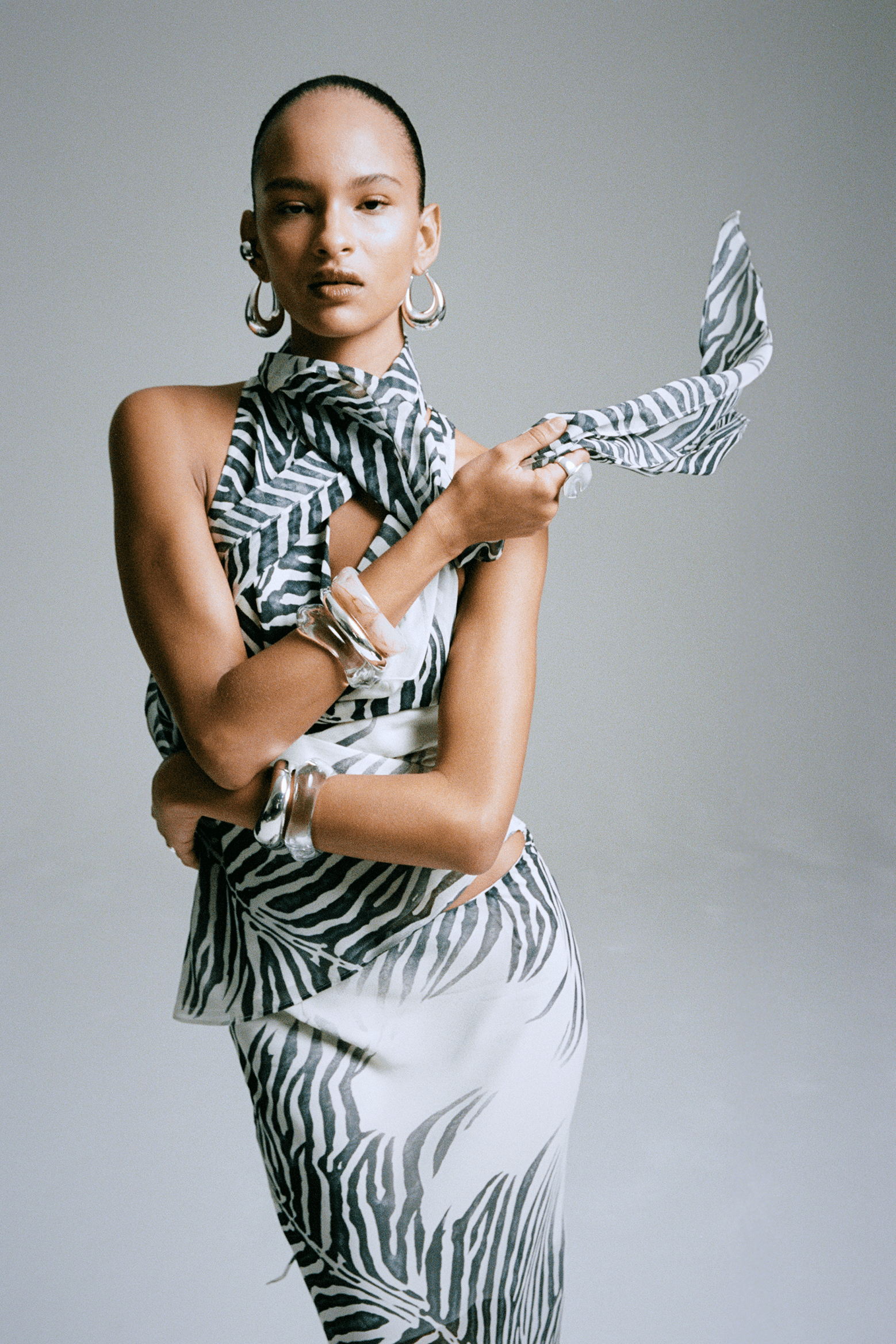 DE LA VALI DIOSA SKIRT ZEBRA | THE NEW TREND