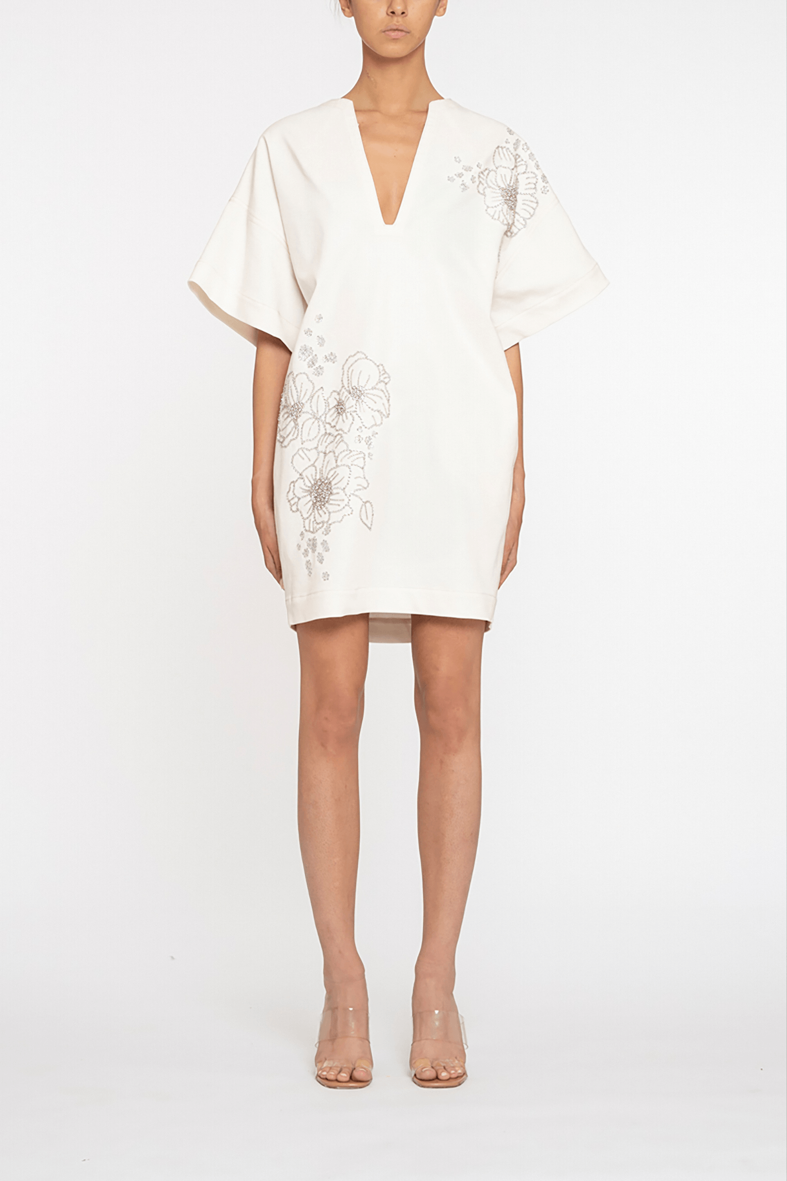 COCOON DENIM DRESS