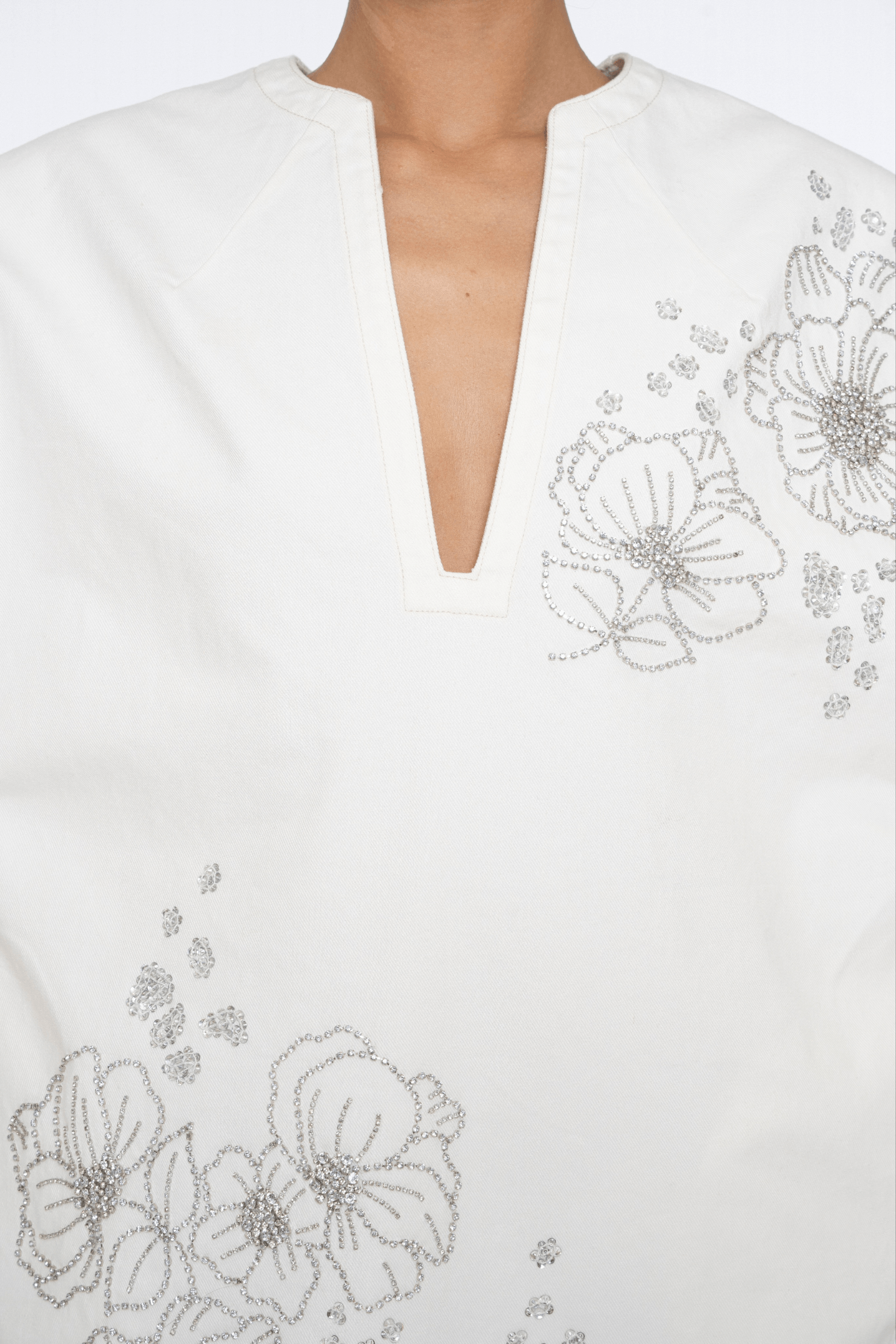 COCOON DENIM DRESS