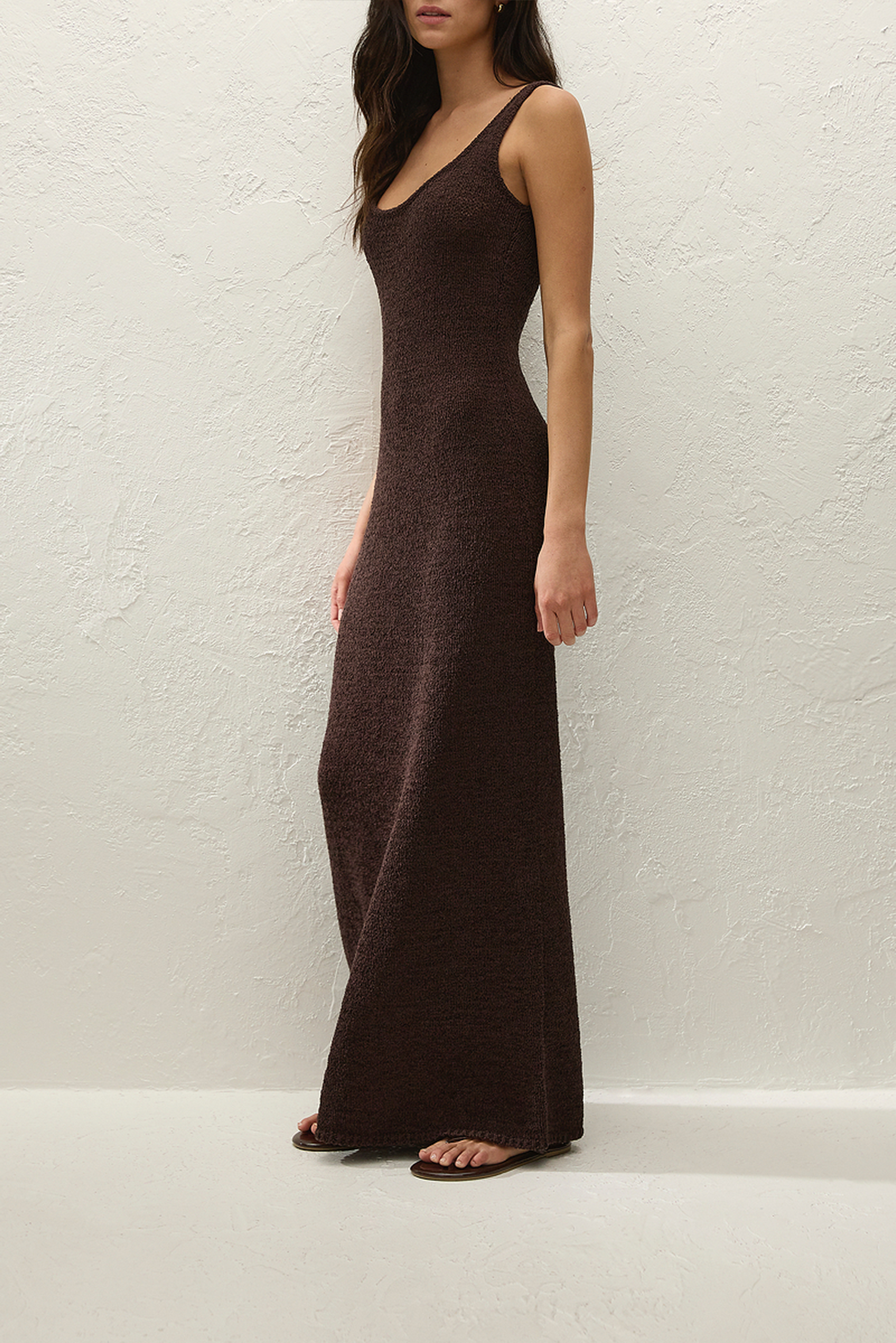 FAITHFULL THE BRAND FLORENCE MAXI DRESS CAROB | THE NEW TREND