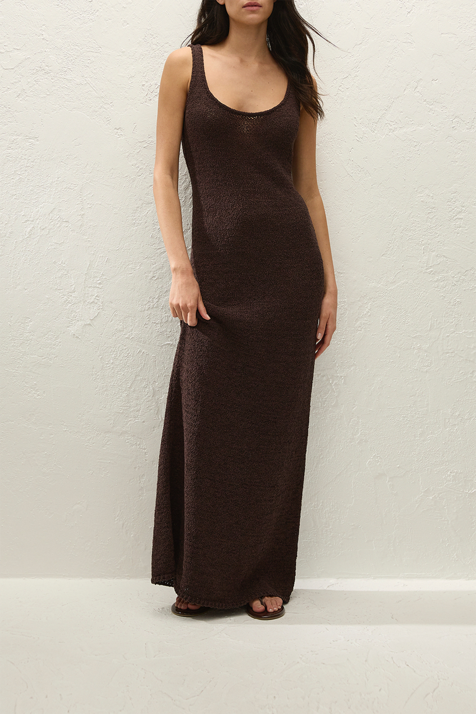 FAITHFULL THE BRAND FLORENCE MAXI DRESS CAROB | THE NEW TREND