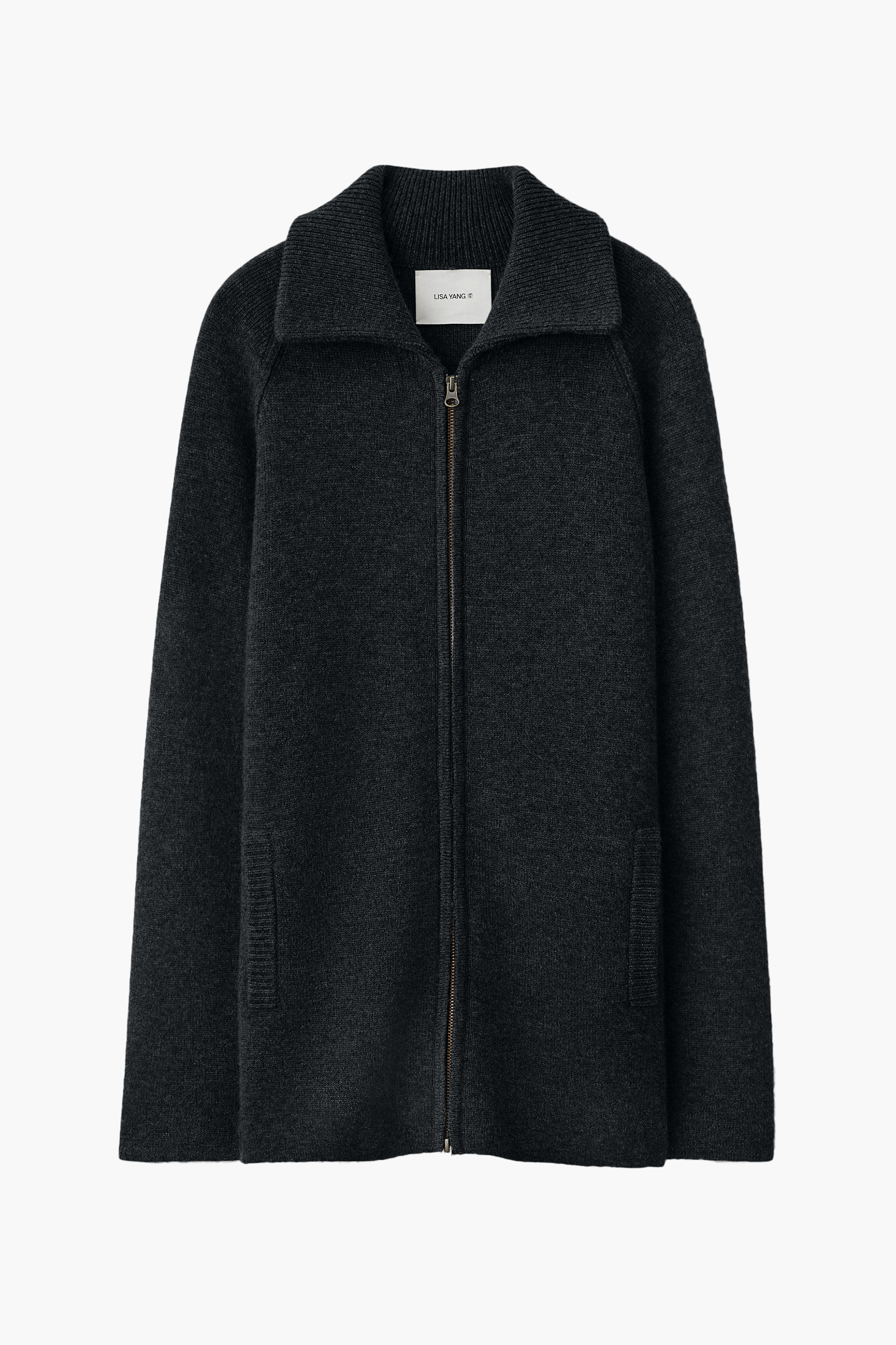 GARDENIA ZIP CARDIGAN JACKET