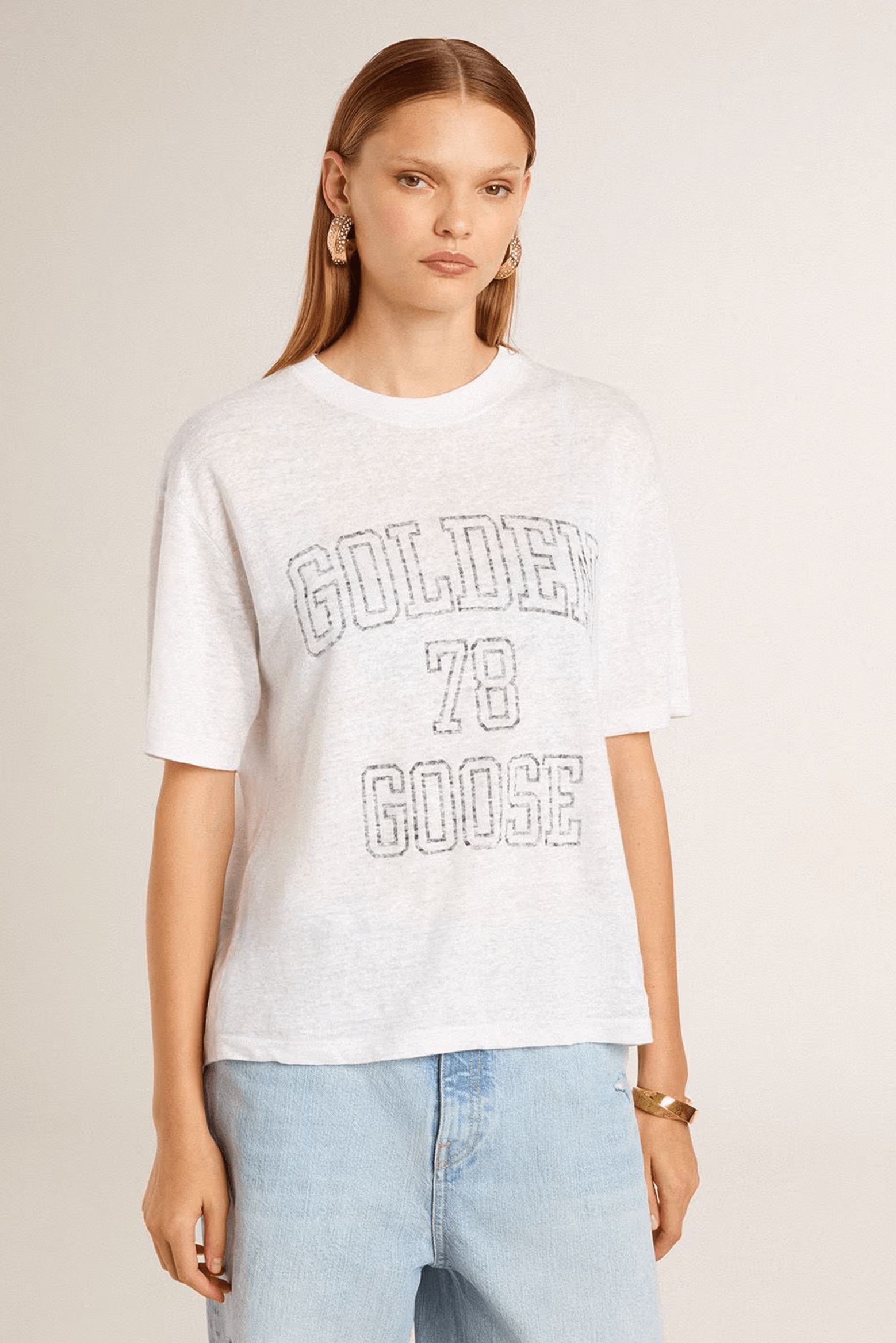 GOLDEN GOOSE JOURNEY W'S BOXY T-SHIRT | THE NEW TREND