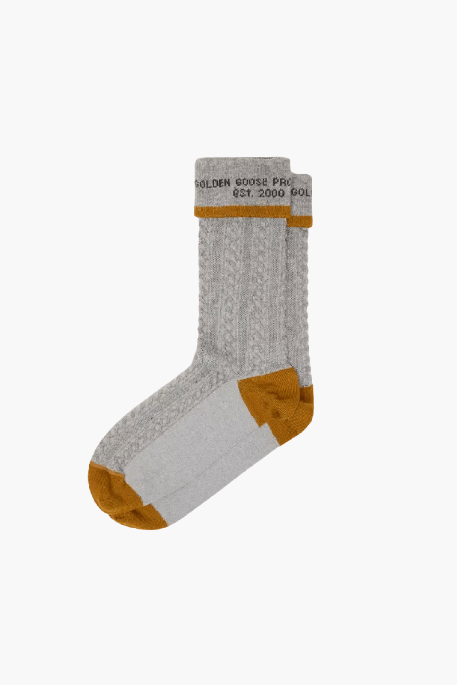 SOCKS HIGH RIB/BRAID/ JACQUARD LOGO